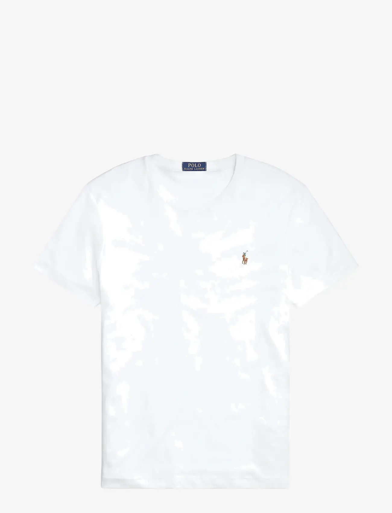 Polo Ralph Lauren - Custom Slim Fit Soft Cotton T-Shirt - kortærmede t-shirts - white - 2
