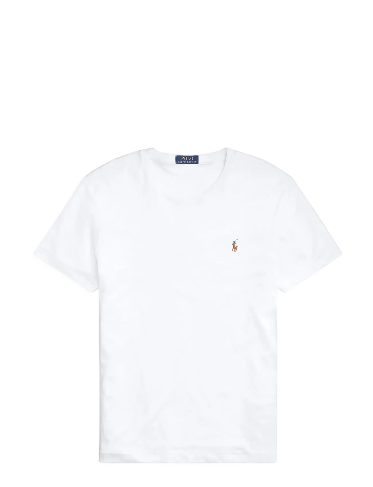 Polo Ralph Lauren - Custom Slim Fit Soft Cotton T-Shirt - short-sleeved t-shirts - white - 2