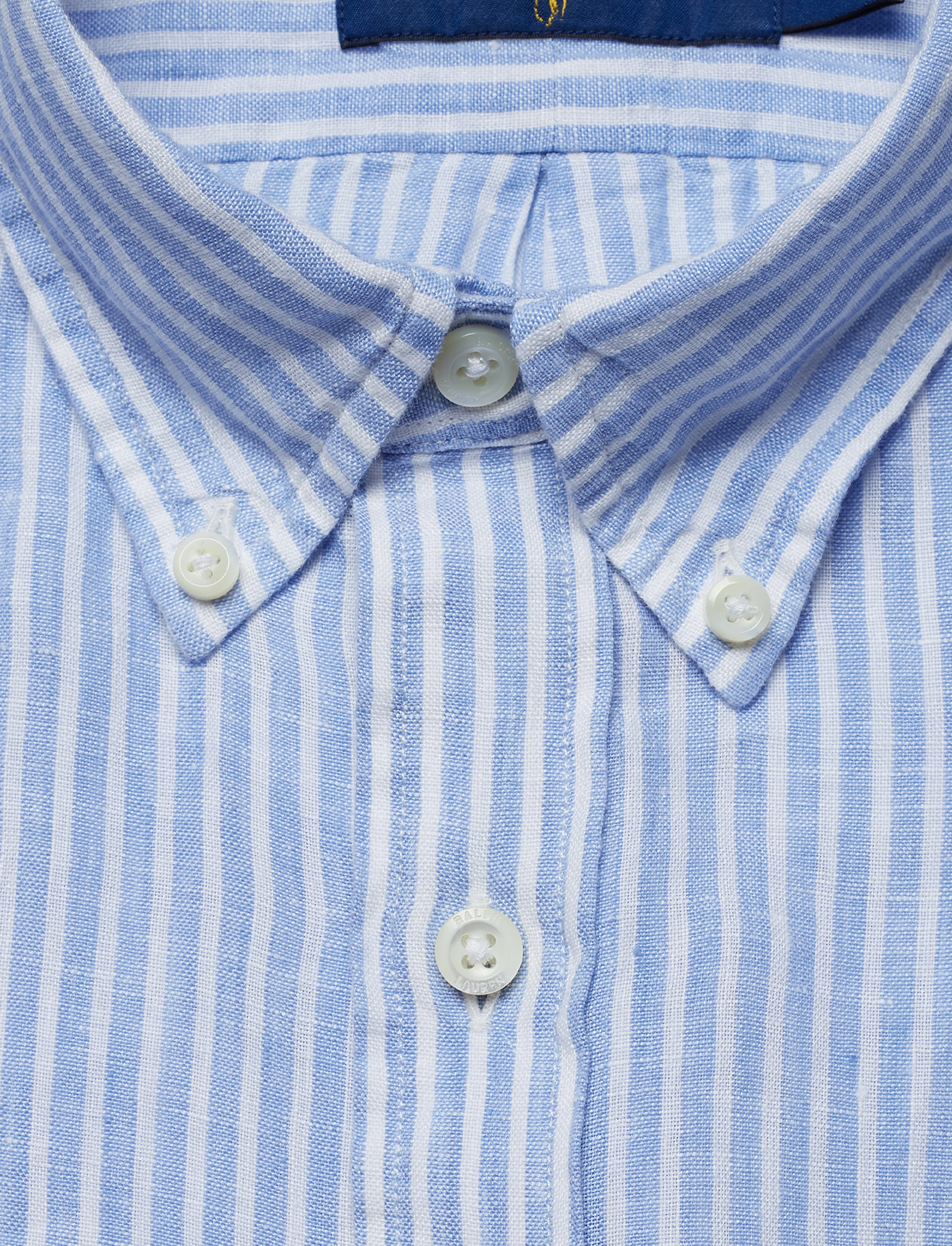 Polo Ralph Lauren - BD PPC SPT-LONG SLEEVE-SPORT SHIRT - 3334a blue/white - 2