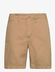 Polo Ralph Lauren - 8.5-Inch Classic Fit Cotton-Linen Short - chinos shorts - coastal beige - 0