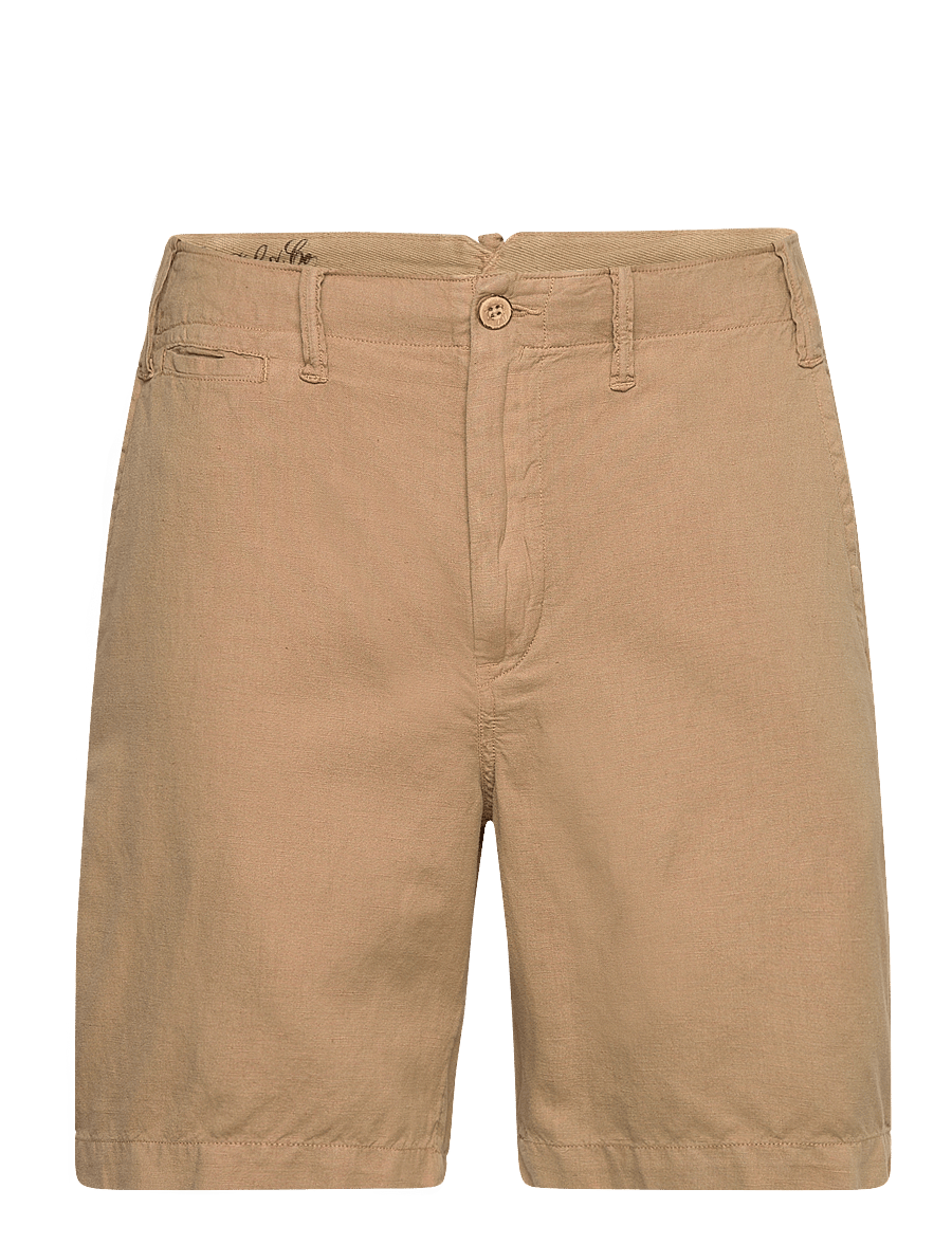 Polo Ralph Lauren - 8.5-Inch Classic Fit Linen-Cotton Short - hørshorts - coastal beige - 0