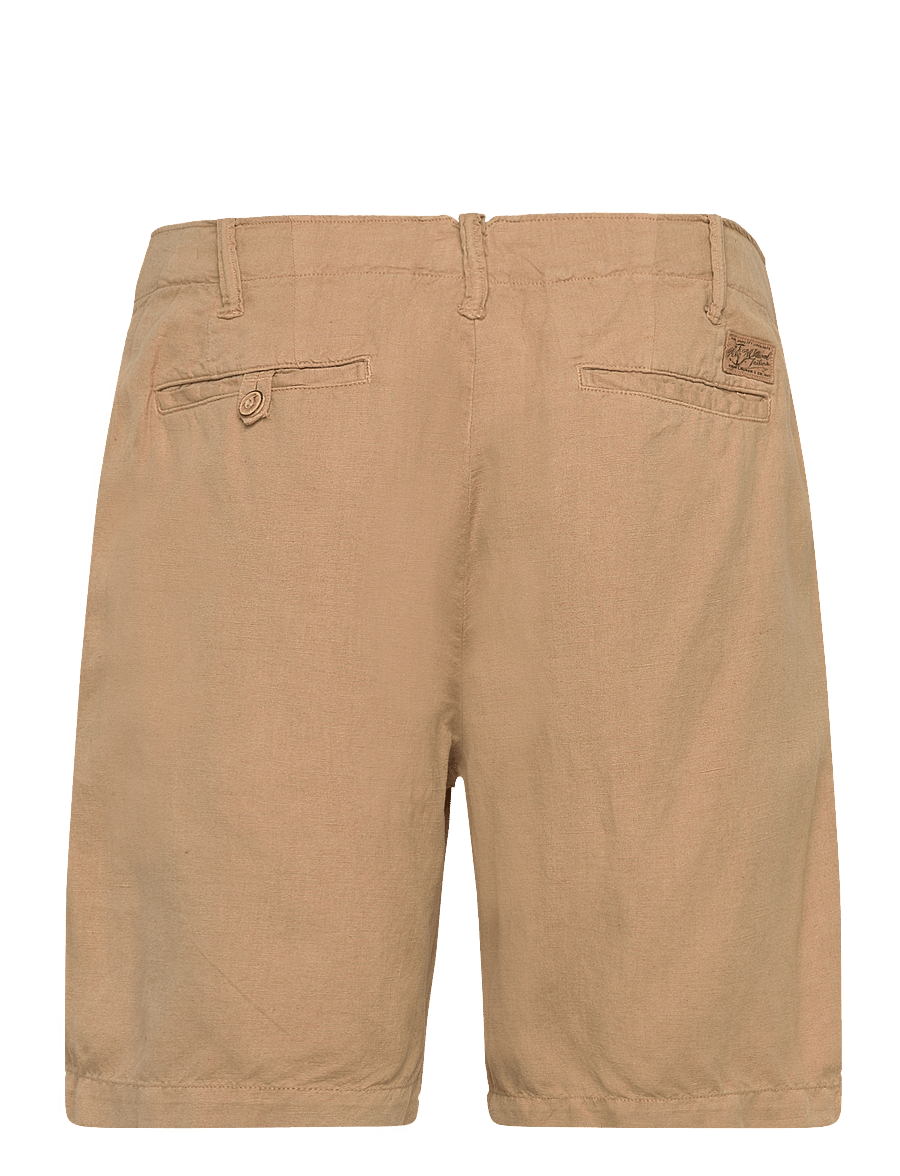 Polo Ralph Lauren - 8.5-Inch Classic Fit Linen-Cotton Short - hørshorts - coastal beige - 1