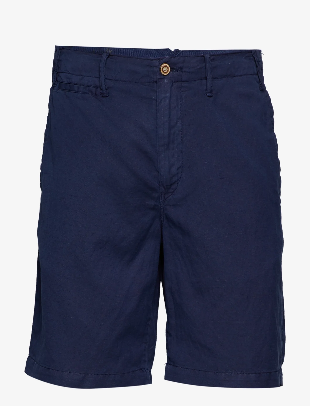 Polo Ralph Lauren - 8.5-Inch Classic Fit Cotton-Linen Short - chinos shorts - newport navy - 0