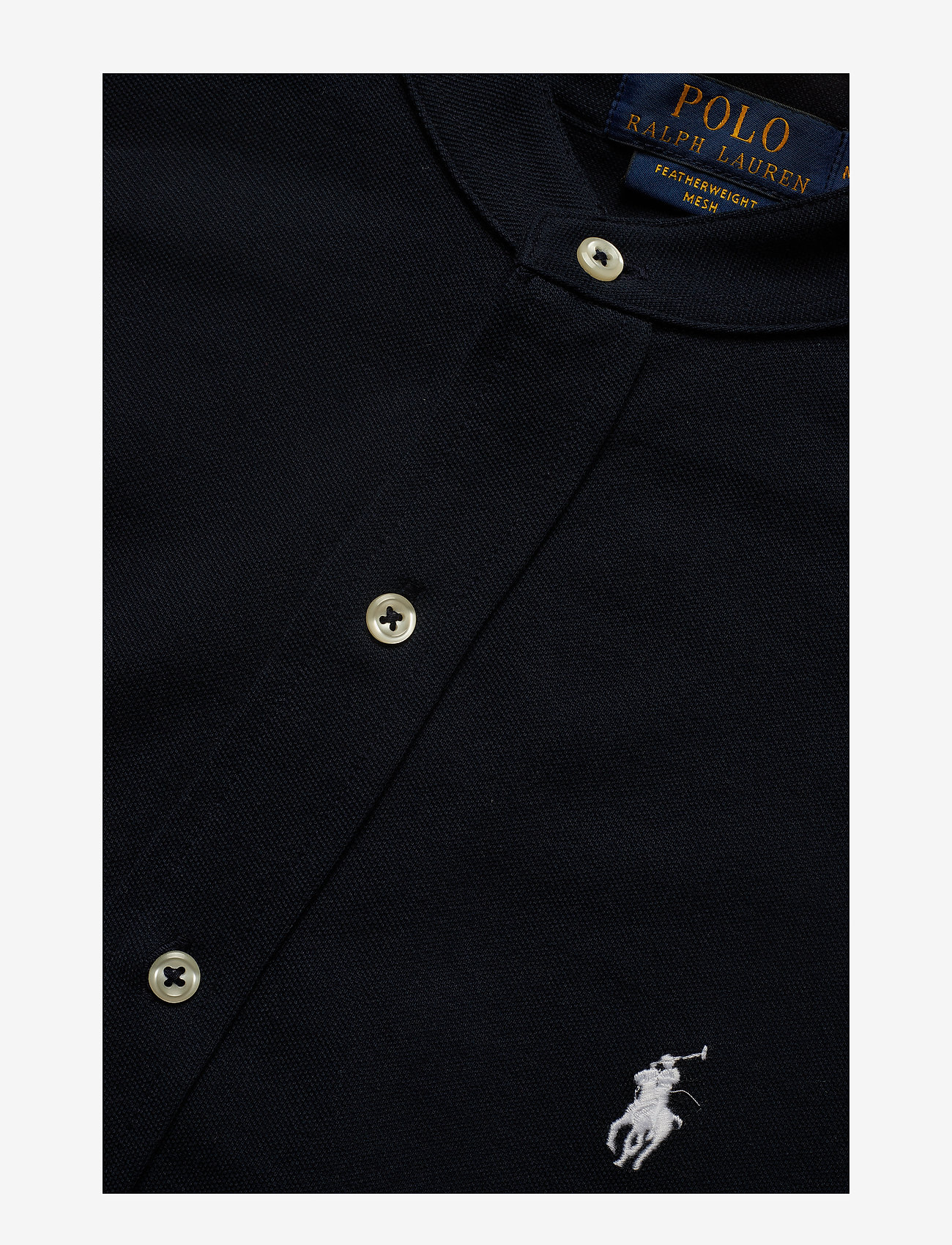 Polo Ralph Lauren - Featherweight Mesh Shirt - kasdienio stiliaus marškiniai - aviator navy - 0