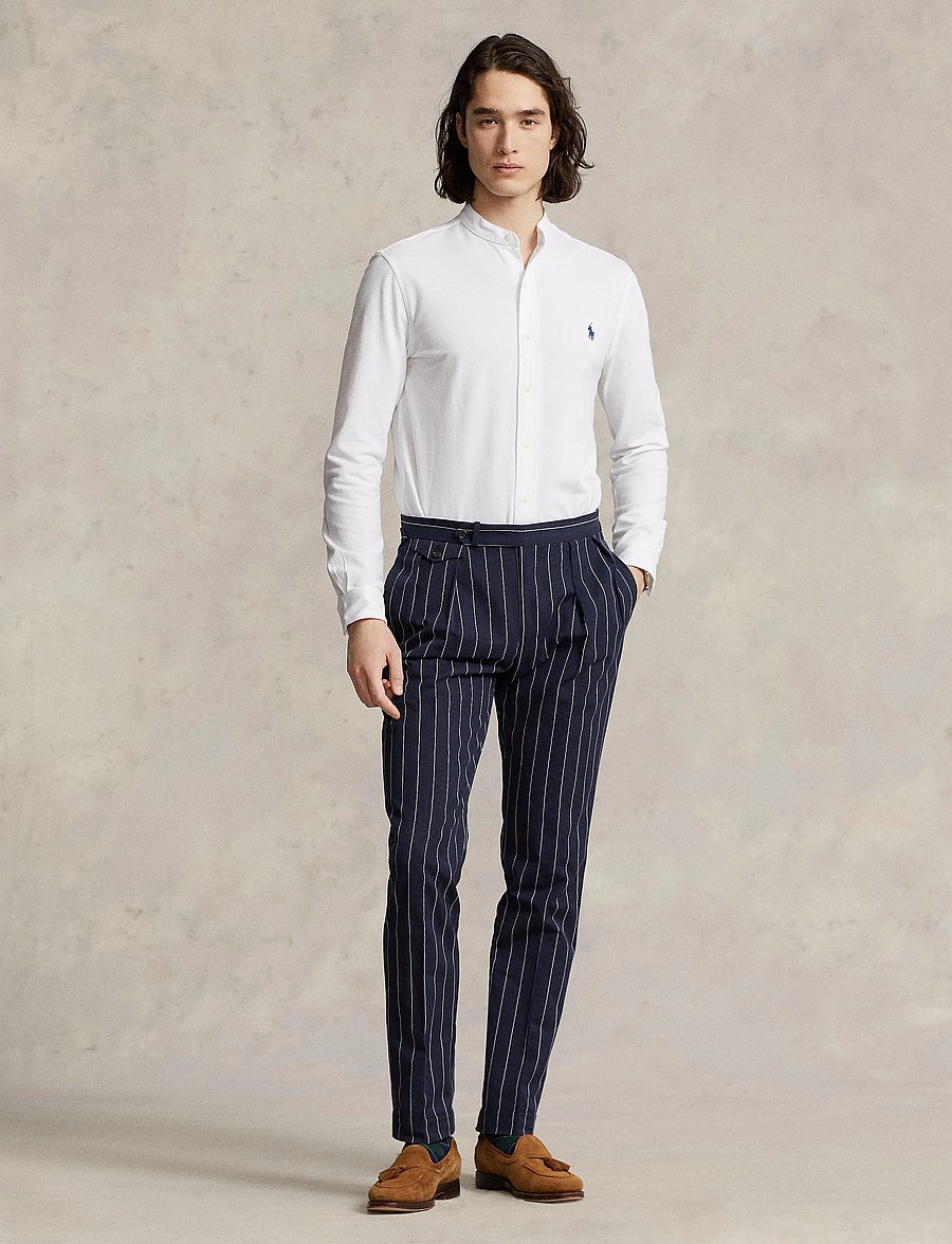 Polo Ralph Lauren - Featherweight Mesh Shirt - vabaajasärgid - white - 0