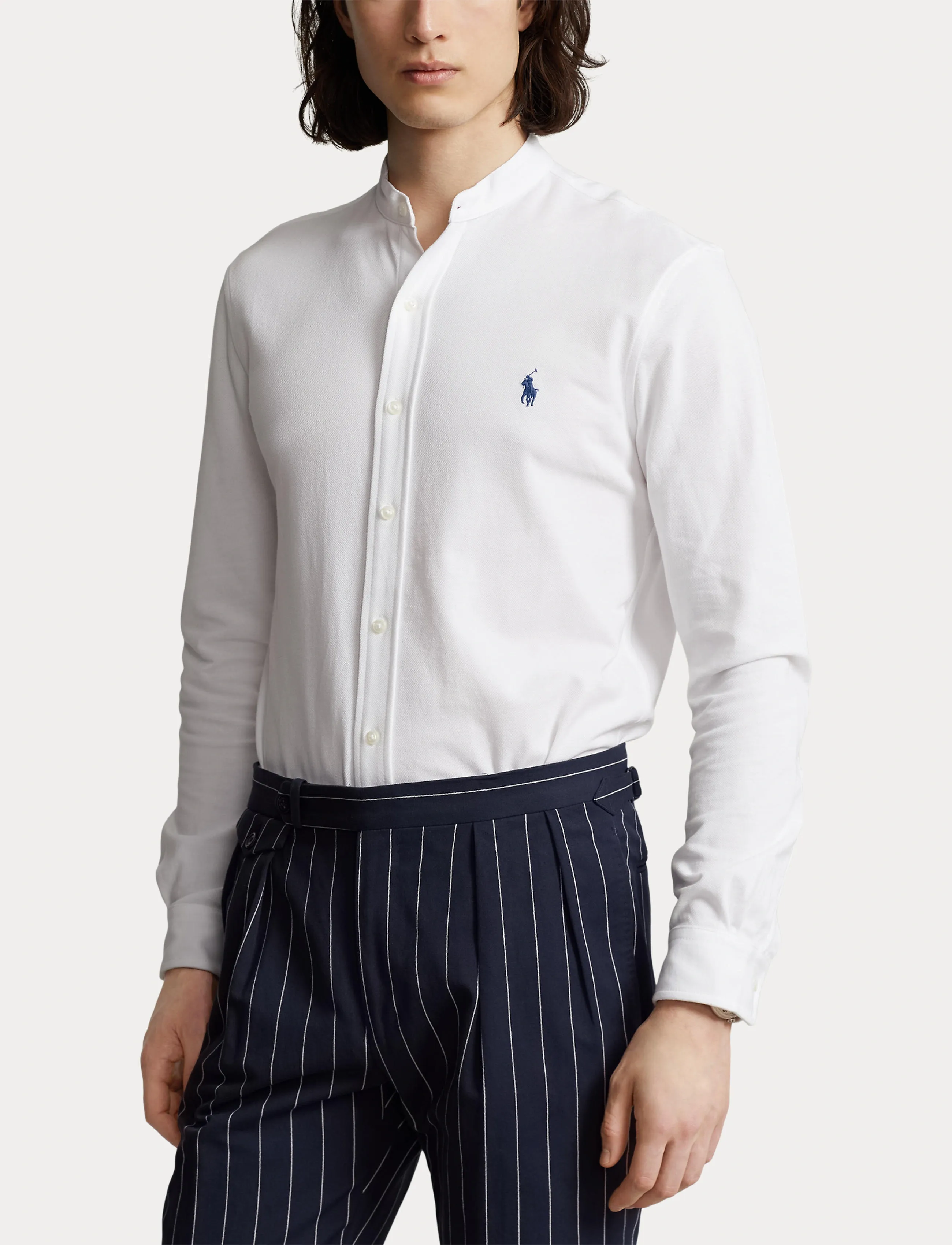Polo Ralph Lauren - Featherweight Mesh Shirt - white - 5