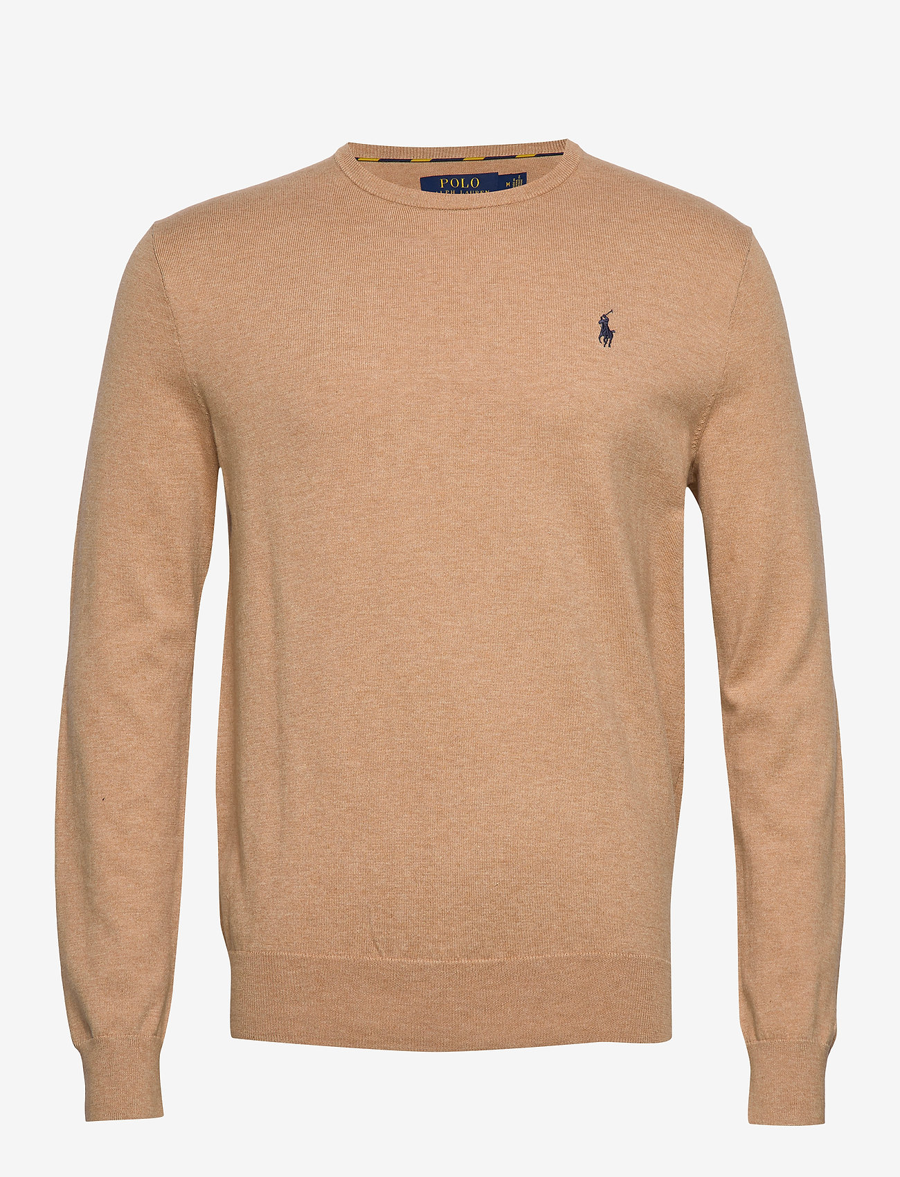 Polo Ralph Lauren - Slim Fit Cotton Sweater - camel melange - 0