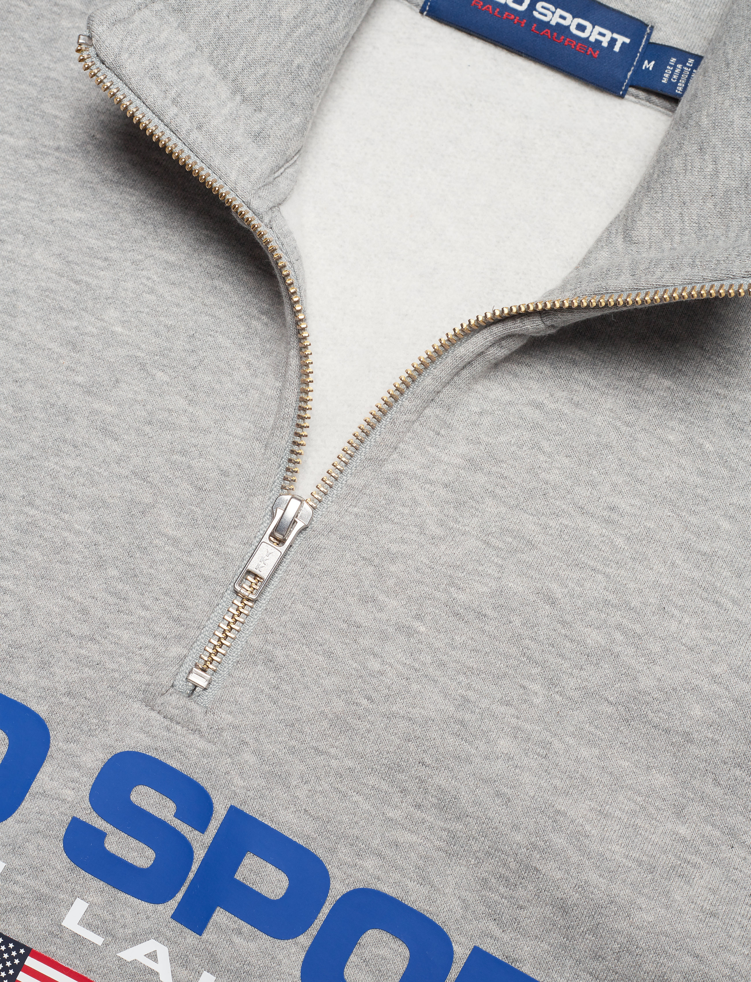 Polo Ralph Lauren - Polo Sport Half-Zip Sweatshirt - andover heather - 2