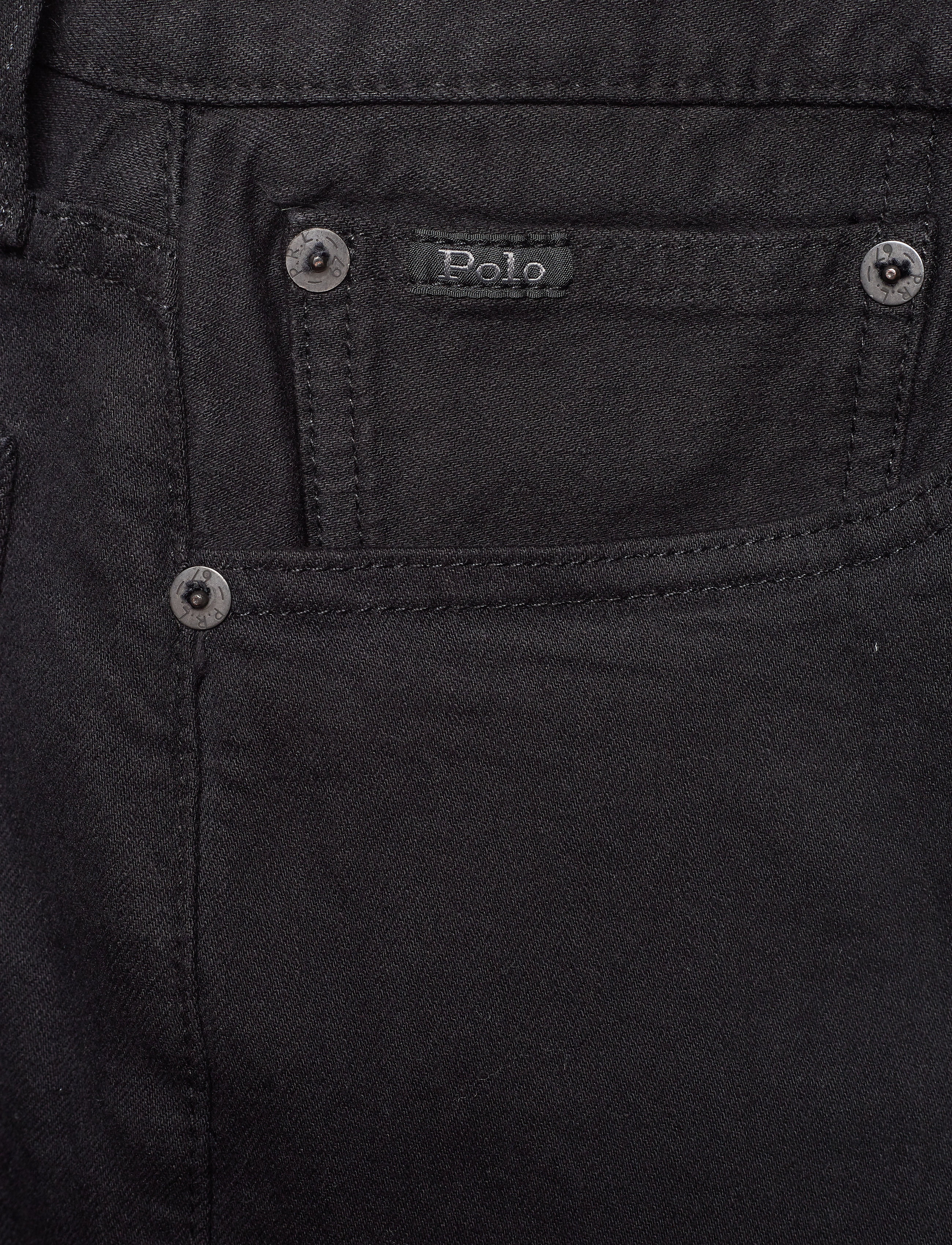Polo Ralph Lauren - Sullivan Slim Stretch Jean - slim fit -farkut - hdn black stretch - 3