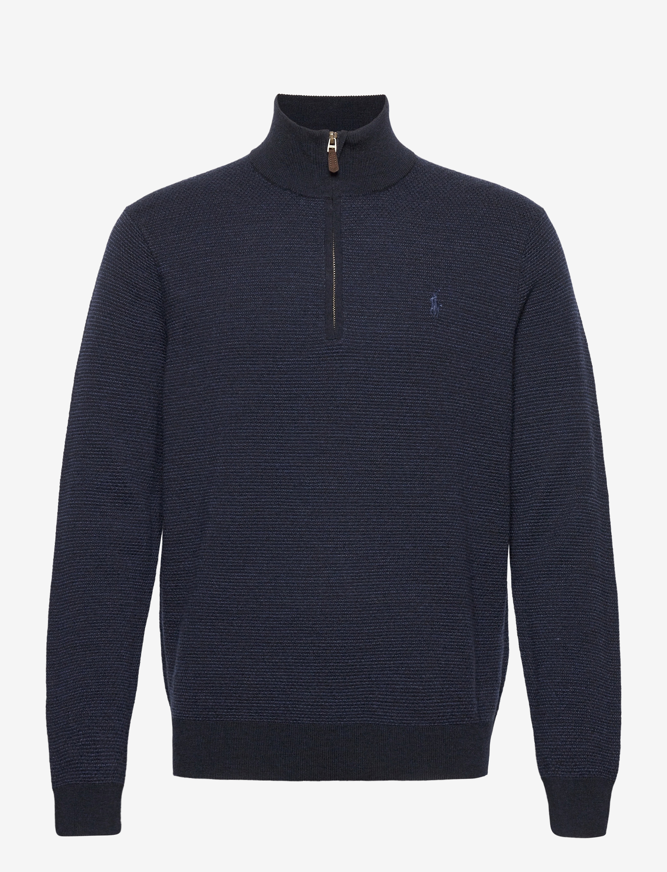Polo Ralph Lauren - Washable Merino Wool Sweater - navy two tone - 1