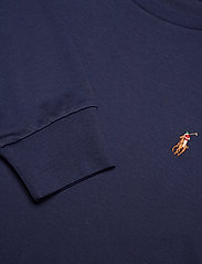 Polo Ralph Lauren - Custom Slim Fit Soft Cotton T-Shirt - langermede t-skjorter - navy - 3
