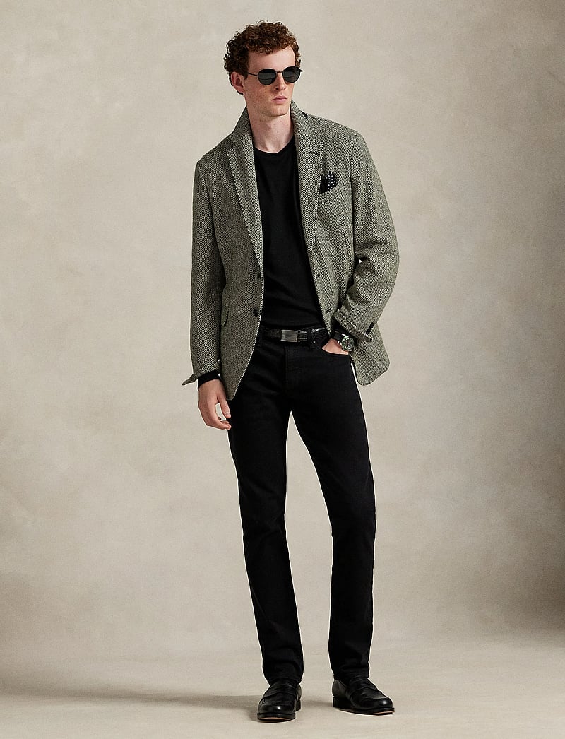 Polo Ralph Lauren - Custom Slim Fit Soft Cotton T-Shirt - langärmelig - polo black - 0