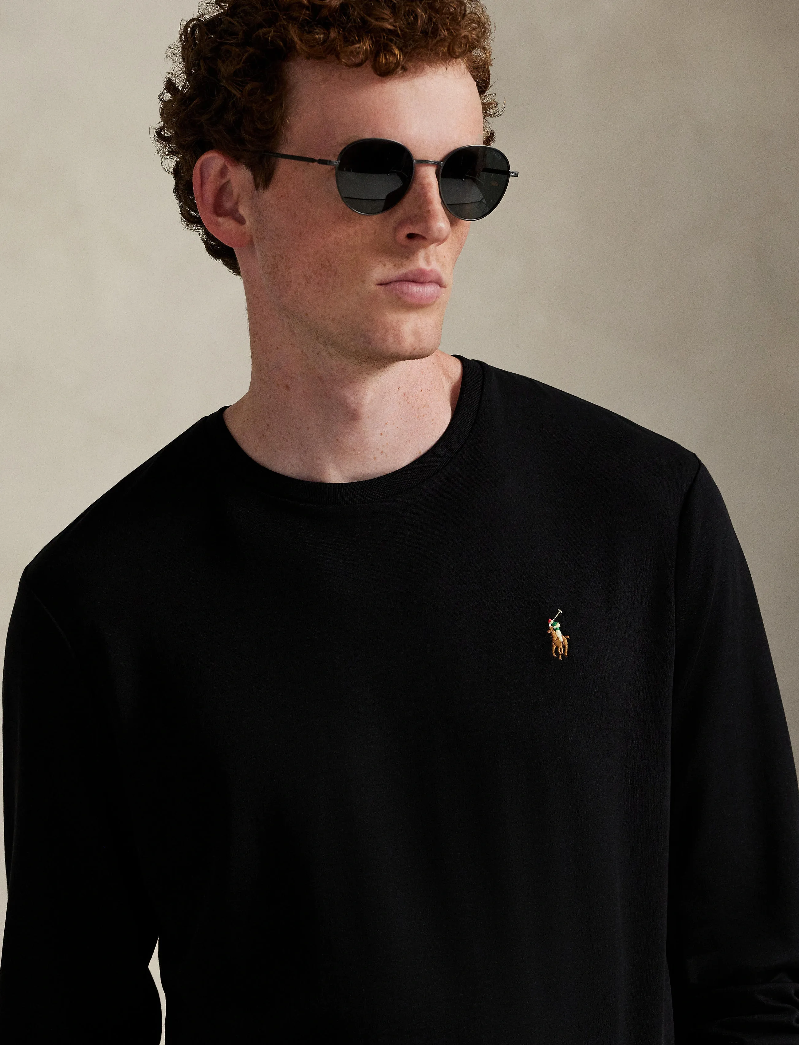 Polo Ralph Lauren Custom Slim Fit Soft Cotton T-Shirt herr – bild 7