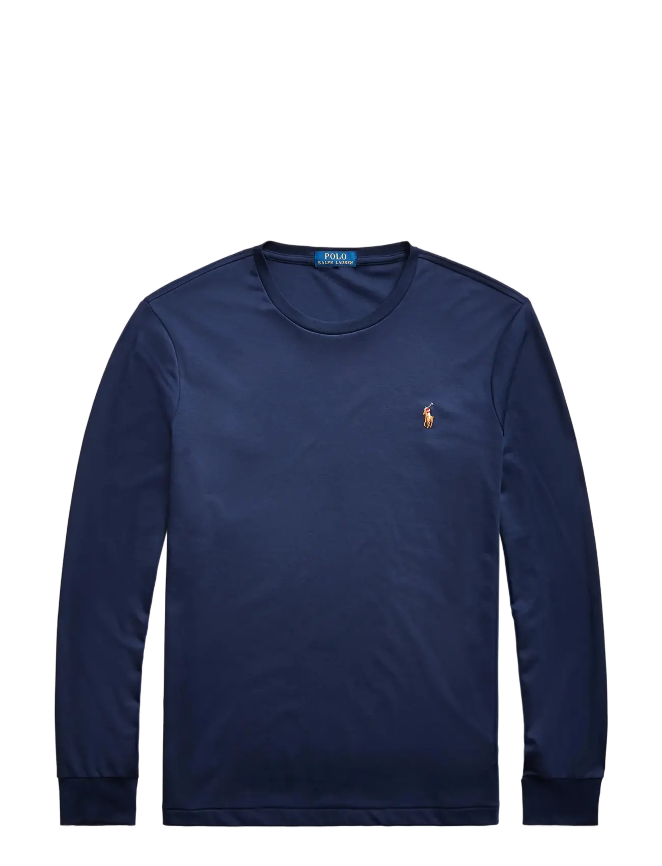 Polo Ralph Lauren - PIMA POLO-LSL-TSH - long-sleeved t-shirts - refined navy - 2