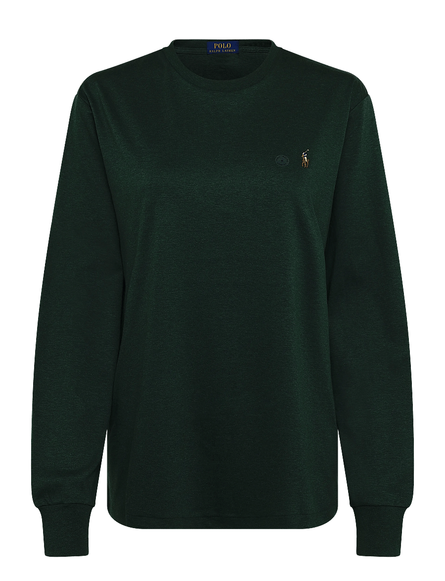 Polo Ralph Lauren - PIMA POLO-LSL-TSH - pikkade varrukatega t-särgid - scotch pine heath - 0