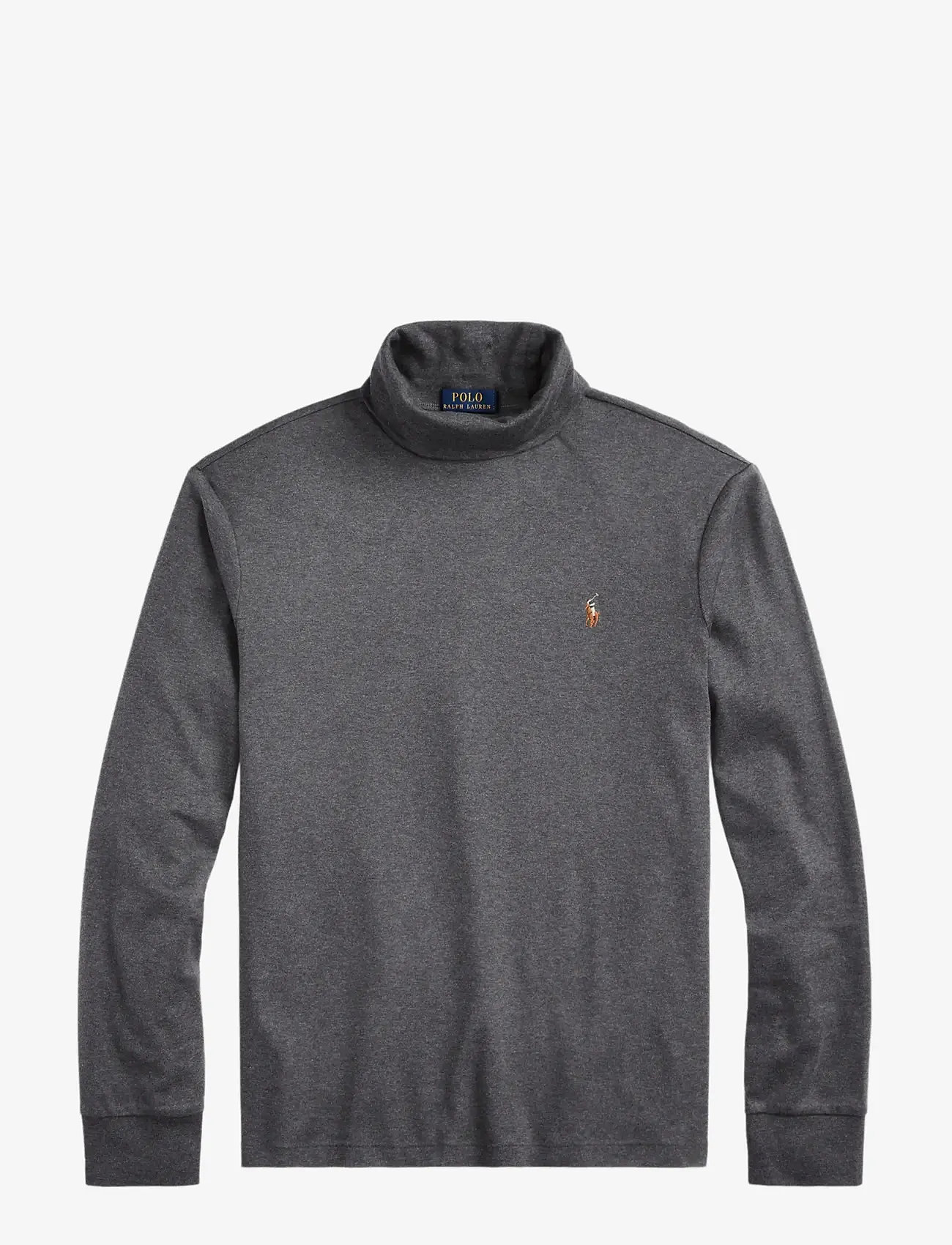 Polo Ralph Lauren - Soft Cotton Turtleneck - pikkade varrukatega t-särgid - barclay heather - 1