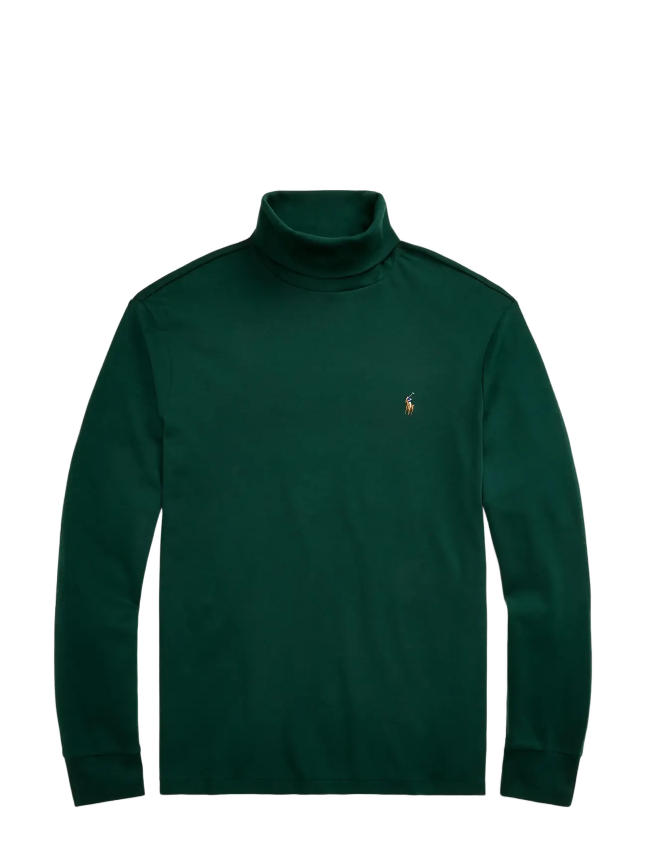 Polo Ralph Lauren SOFT TOUCH-LSTURTLEM1 - T-shirts - MOSS AGATE / green