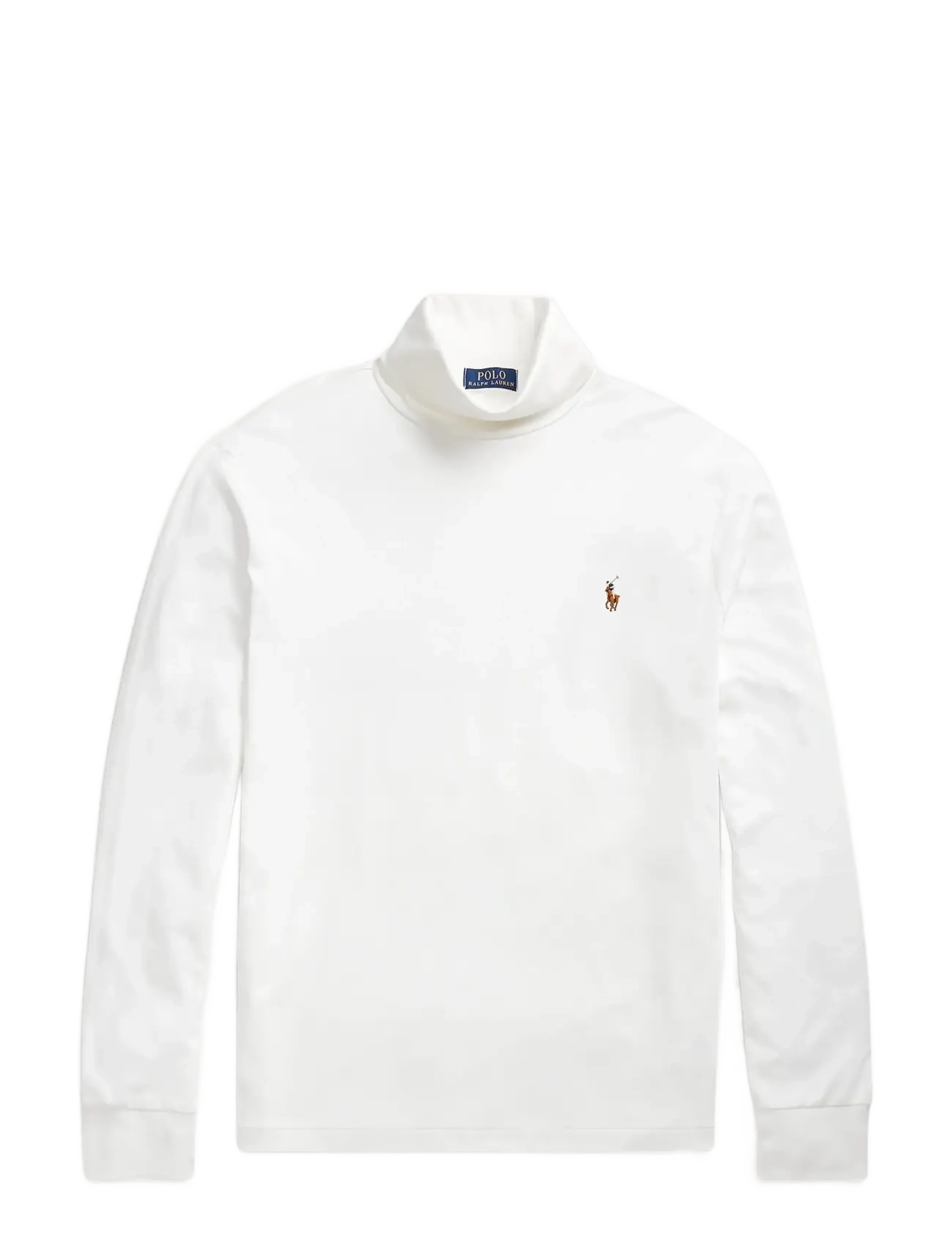 Polo Ralph Lauren Soft Cotton Turtleneck - T-shirts - NEVIS / white