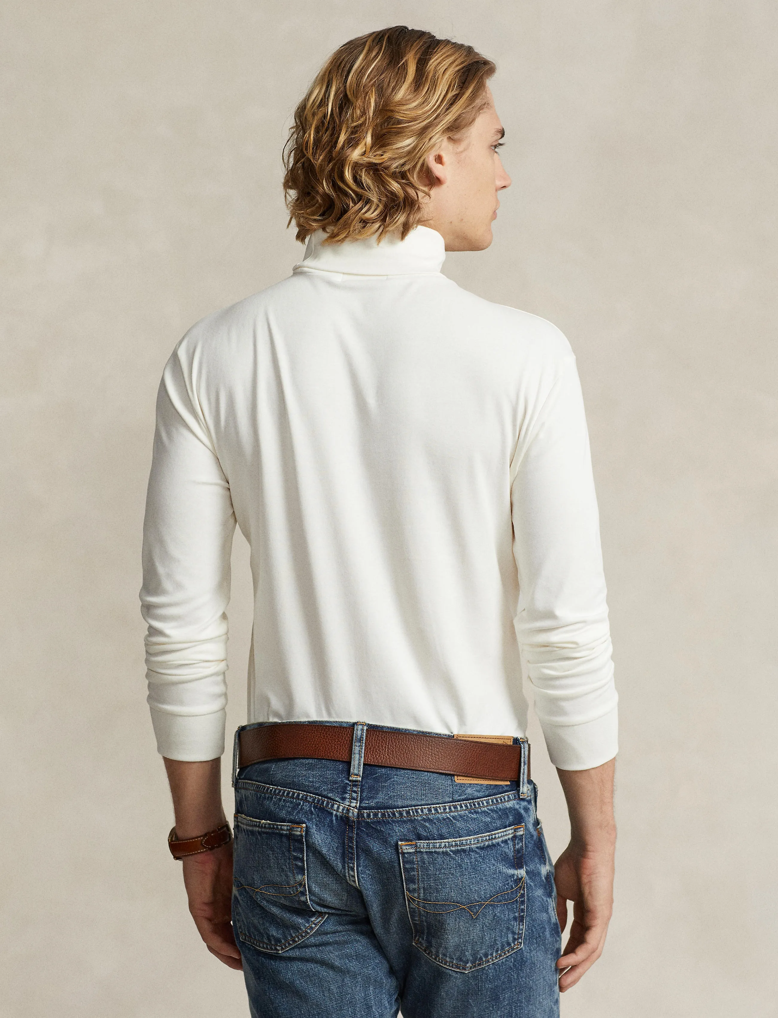 Polo Ralph Lauren - SOFT TOUCH-LSTURTLEM1 - long-sleeved t-shirts - nevis - 2