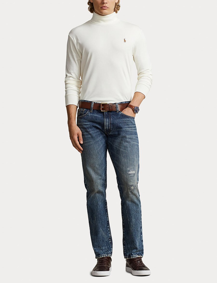 Polo Ralph Lauren - Soft Cotton Turtleneck - langärmelig - nevis - 4