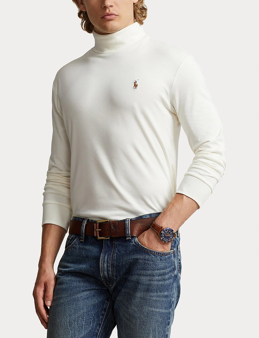 Polo Ralph Lauren - Soft Cotton Turtleneck - langärmelig - nevis - 5