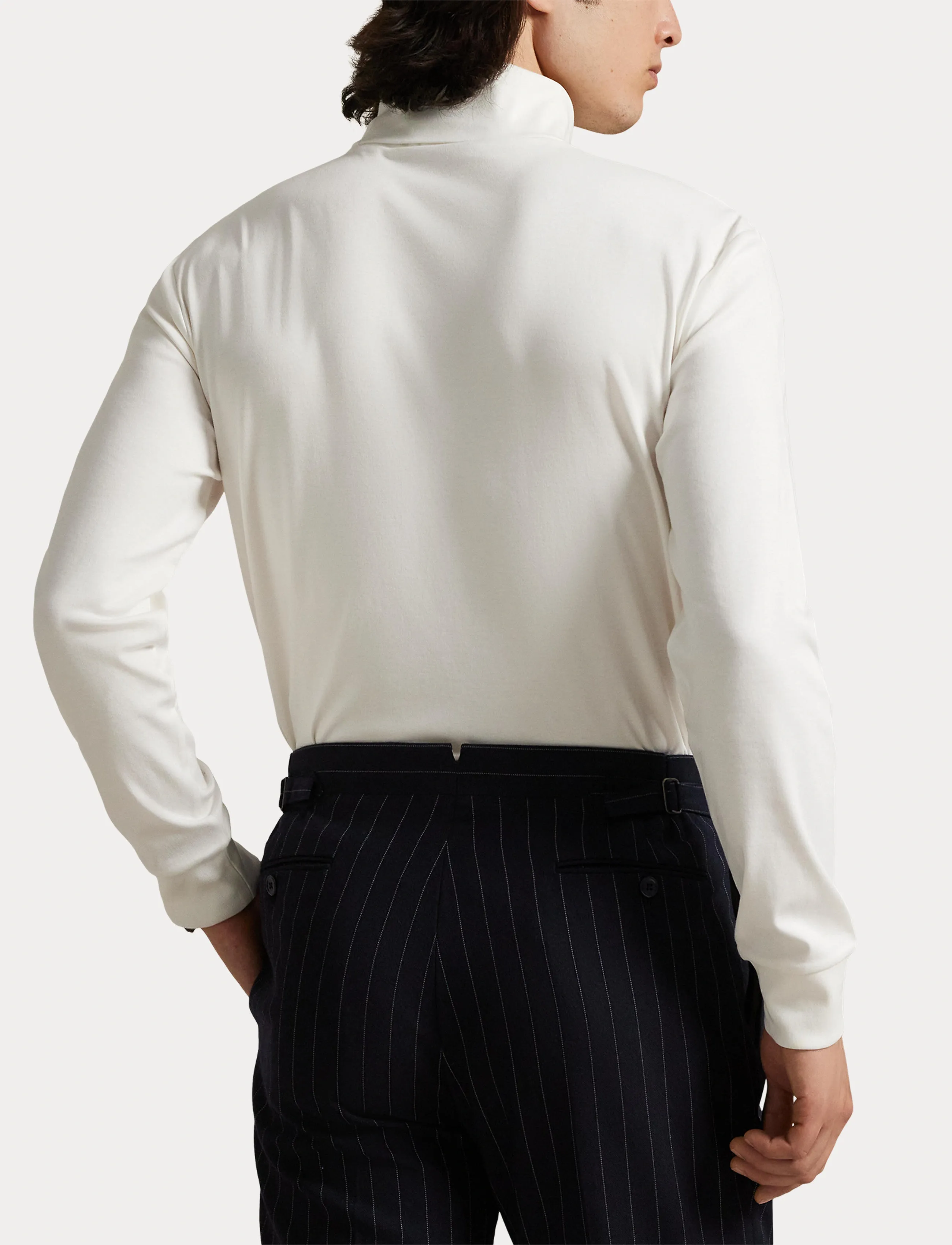 Polo Ralph Lauren Soft Cotton Turtleneck långärmade t-shirts herr – bild 6