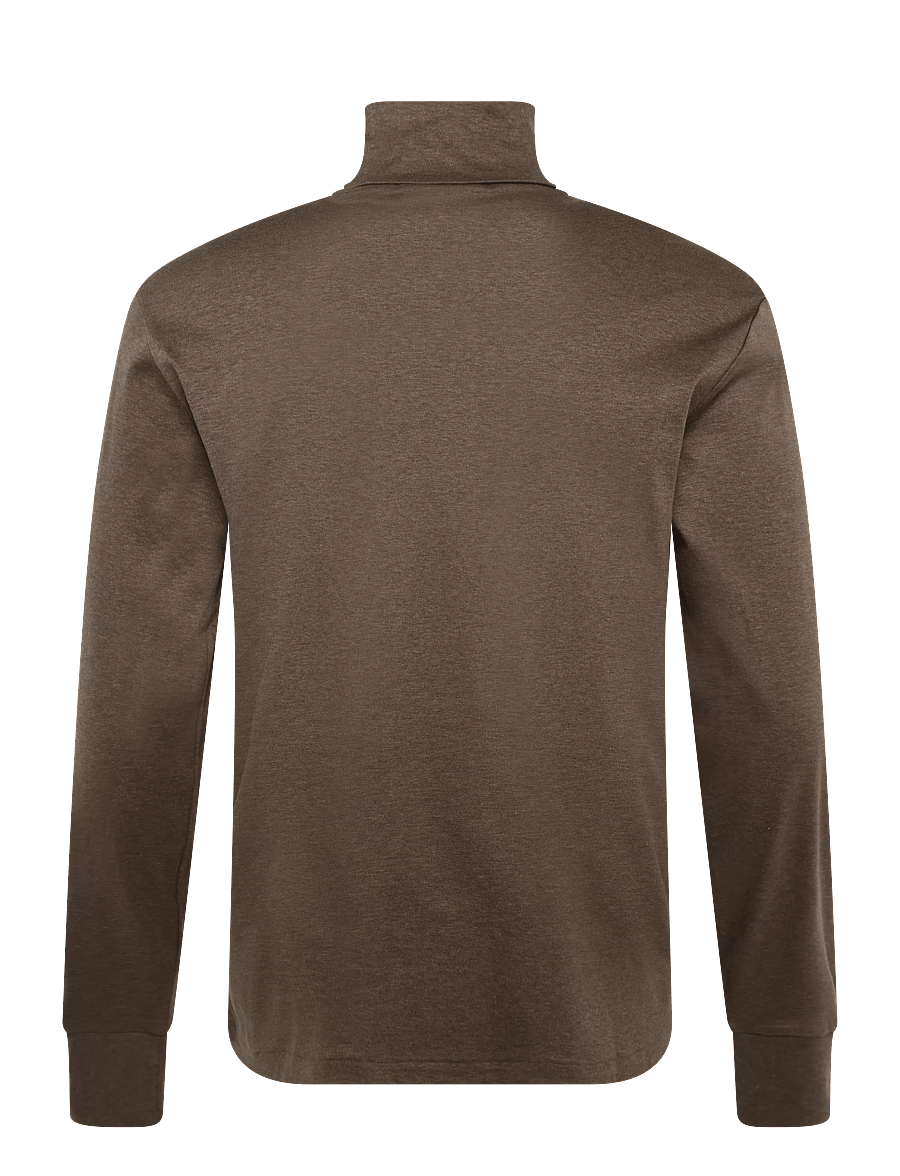 Polo Ralph Lauren - Soft Cotton Turtleneck - pikkade varrukatega t-särgid - nutmeg brown heat - 1