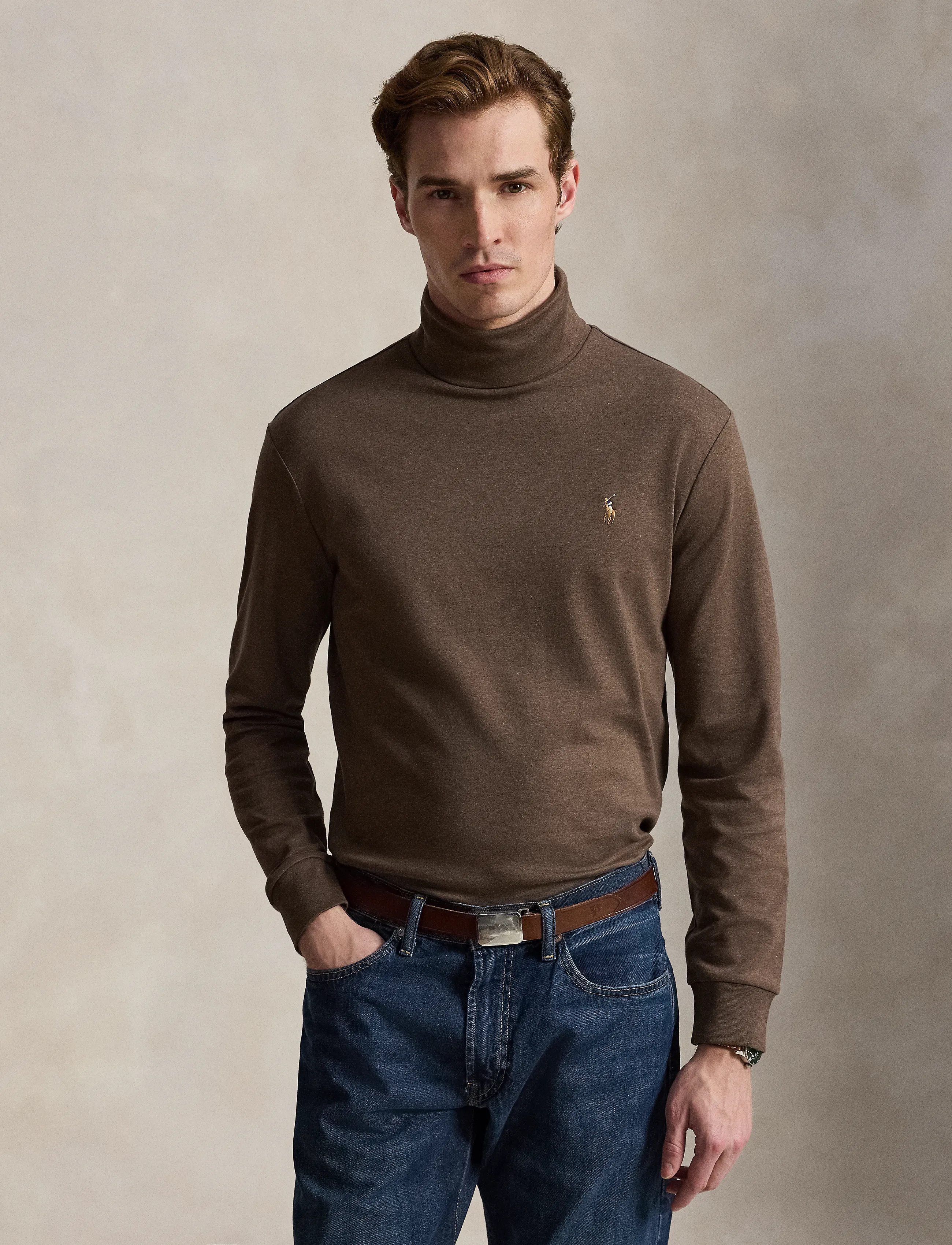 Soft Cotton Turtleneck