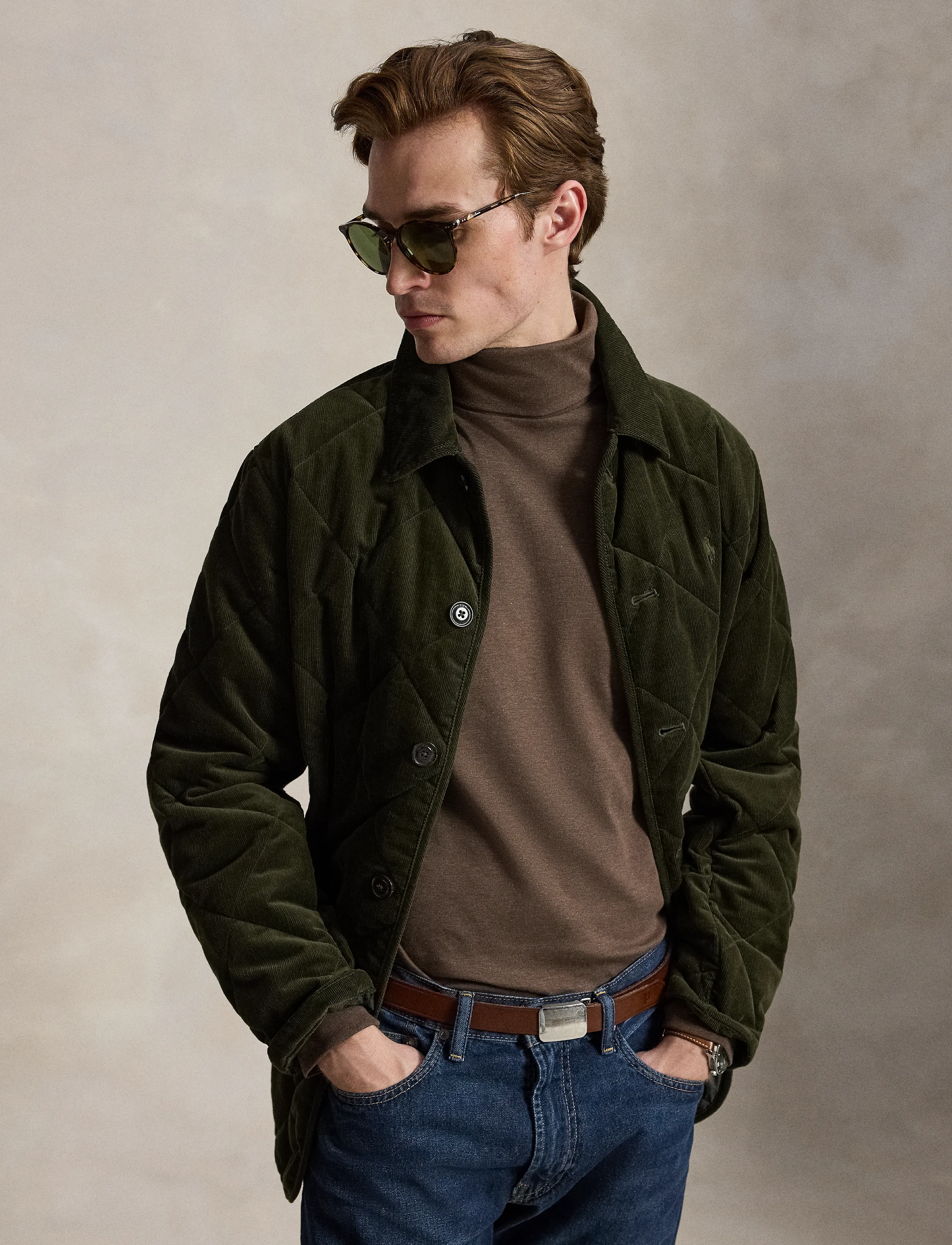 Polo Ralph Lauren - Soft Cotton Turtleneck - langærmede t-shirts - nutmeg brown heat - 5