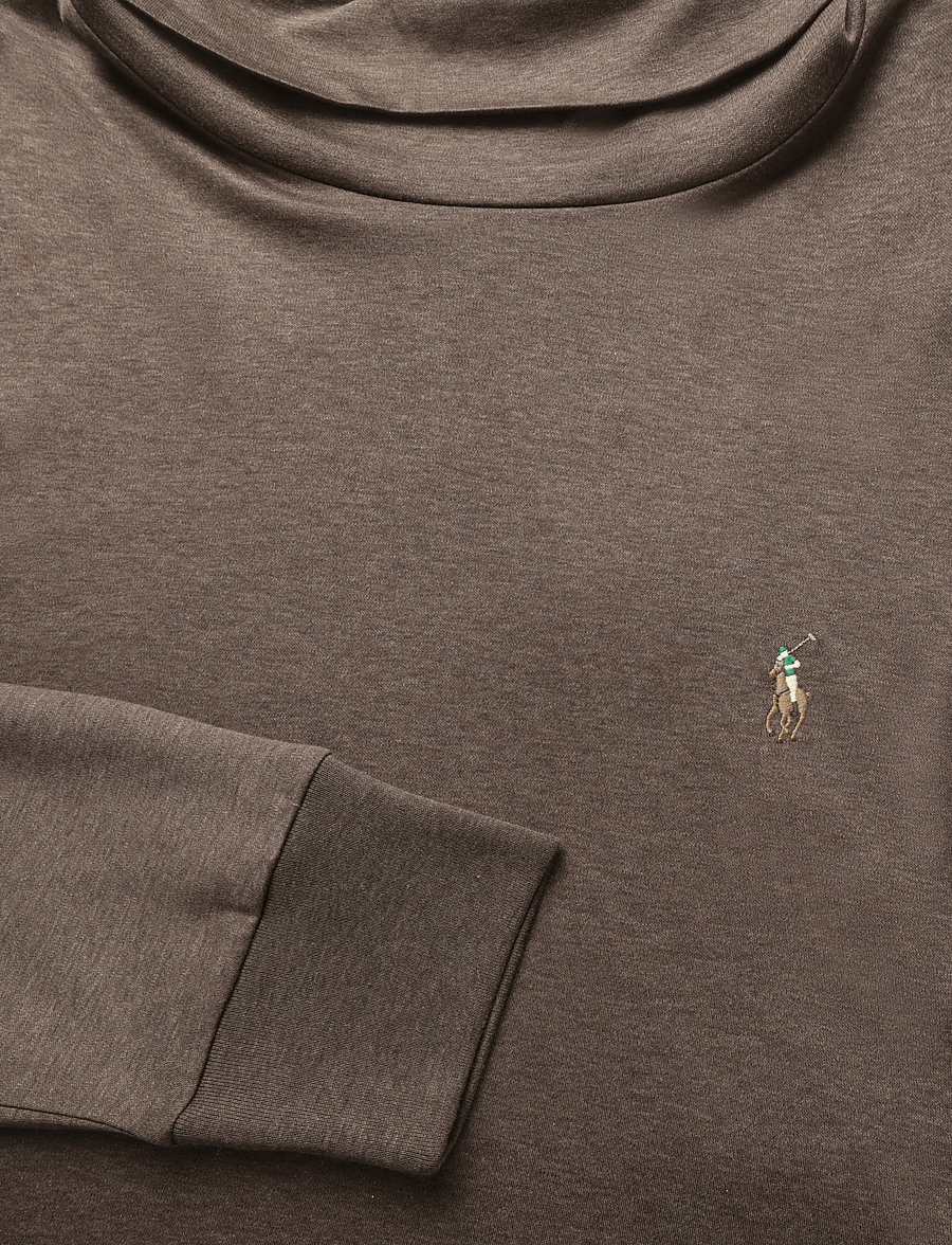 Polo Ralph Lauren - Soft Cotton Turtleneck - pikkade varrukatega t-särgid - nutmeg brown heat - 2