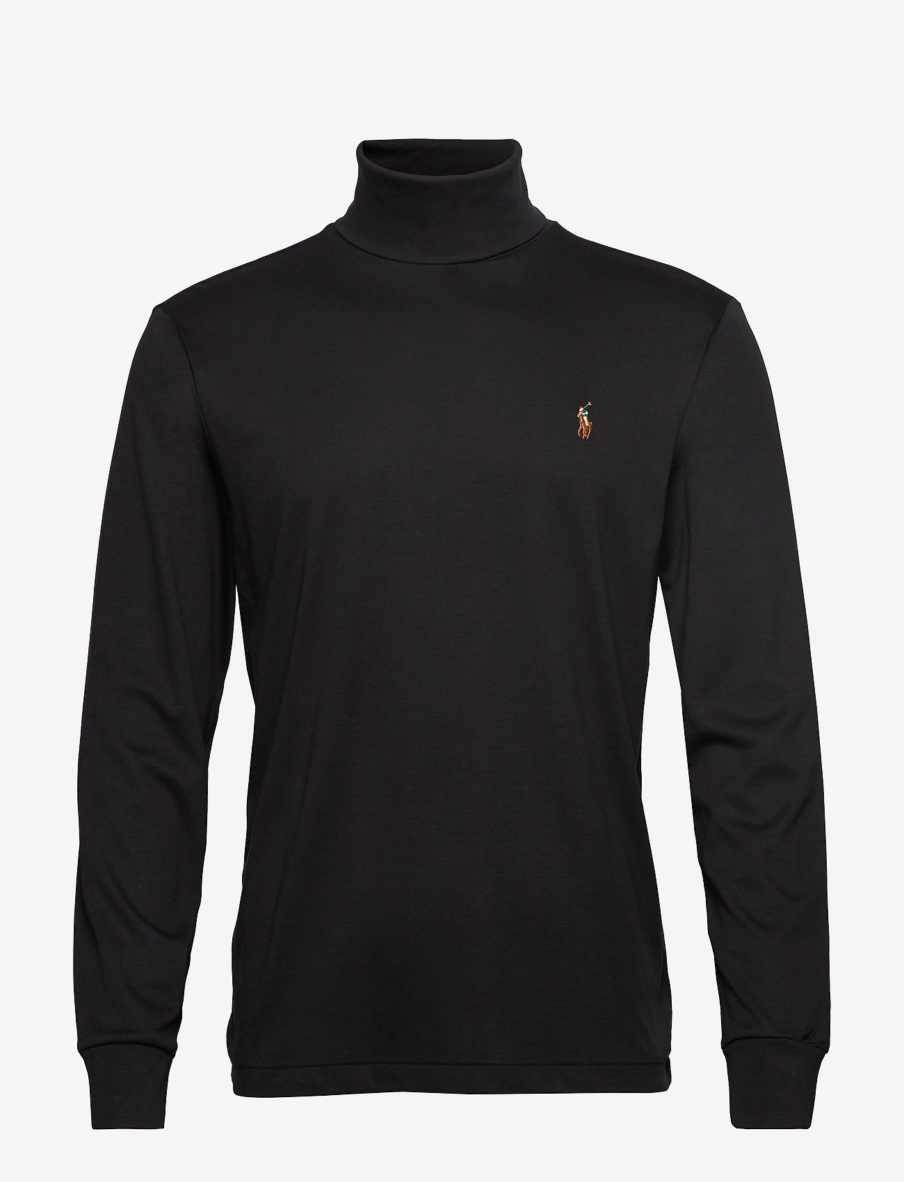 Polo Ralph Lauren - SOFT TOUCH-LSTURTLEM1 - långärmade t-shirts - polo black - 1