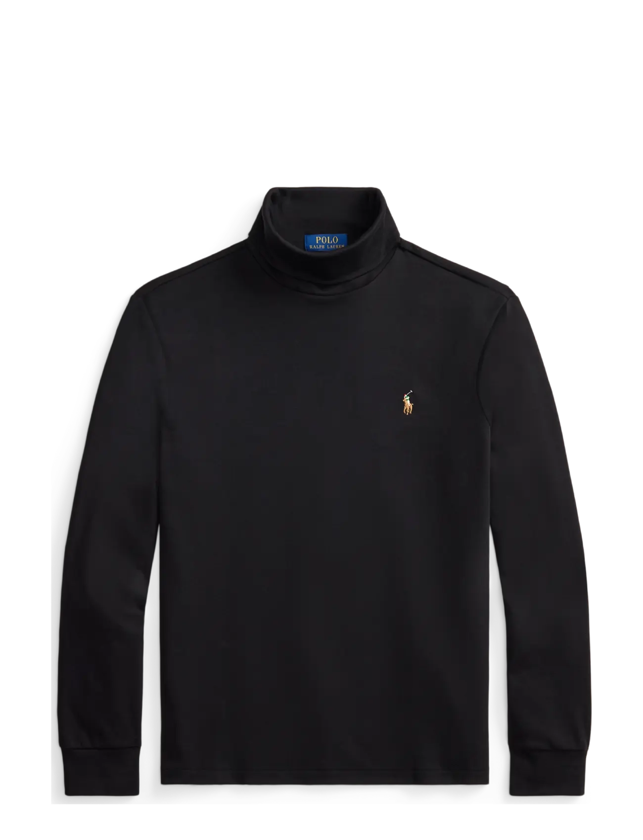 Polo Ralph Lauren - SOFT TOUCH-LSTURTLEM1 - långärmade t-shirts - polo black - 1