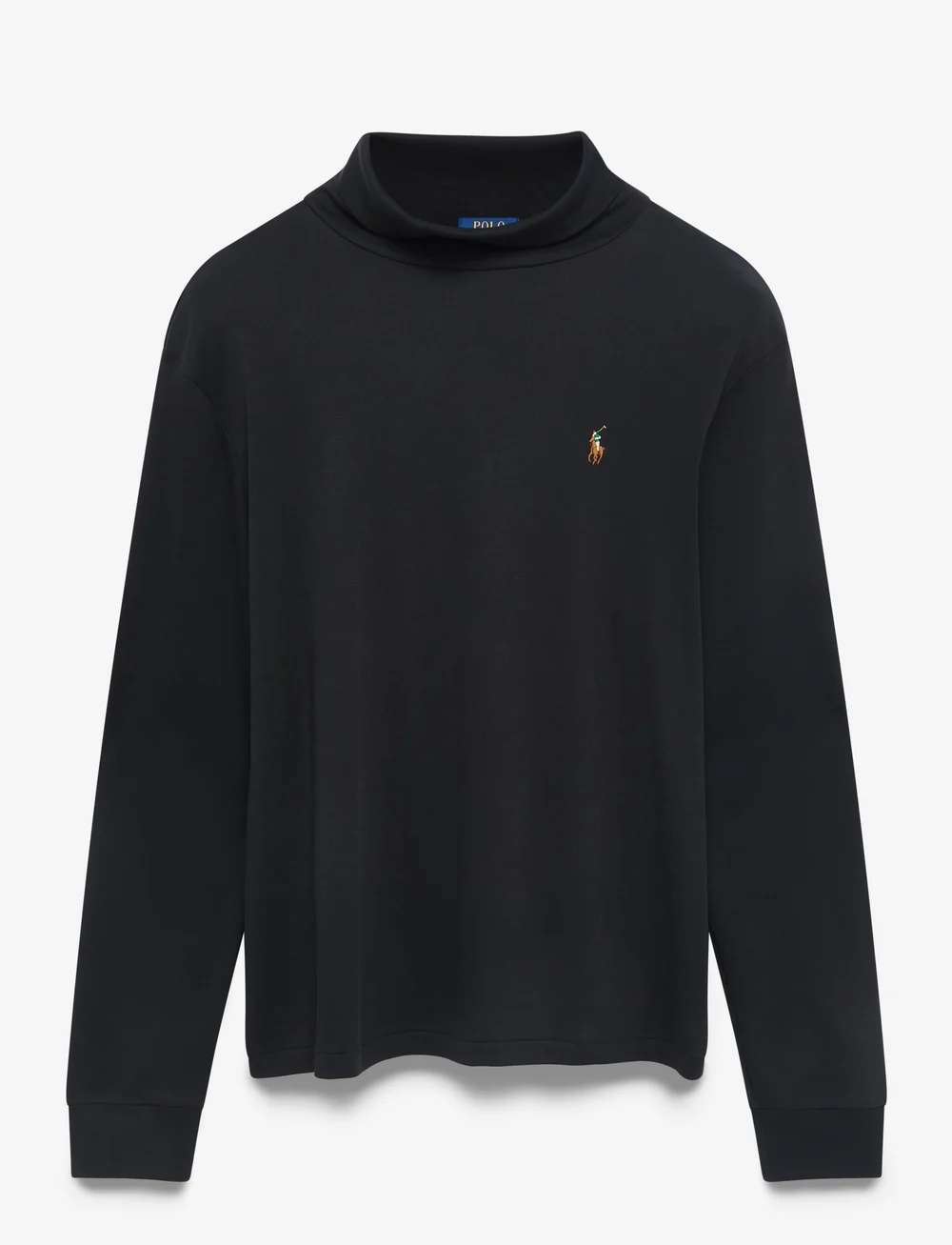 Polo Ralph Lauren - Soft Cotton Turtleneck - langærmede t-shirts - polo black - 2