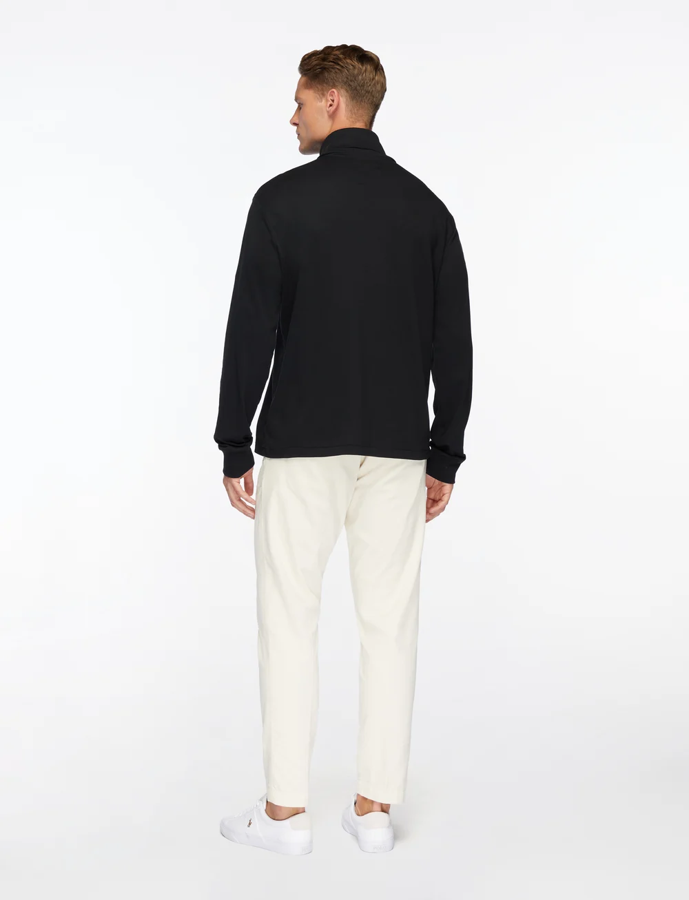 Polo Ralph Lauren - Soft Cotton Turtleneck - langærmede t-shirts - polo black - 5