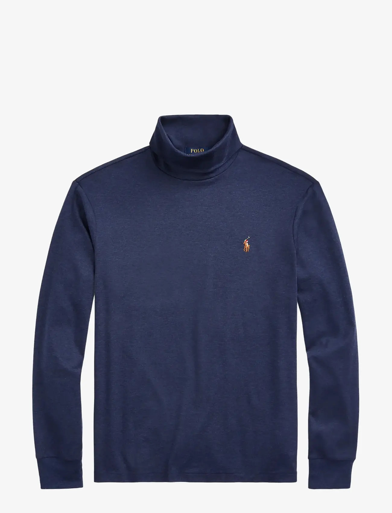 Polo Ralph Lauren - Soft Cotton Turtleneck - långärmade t-shirts - spring navy heath - 1