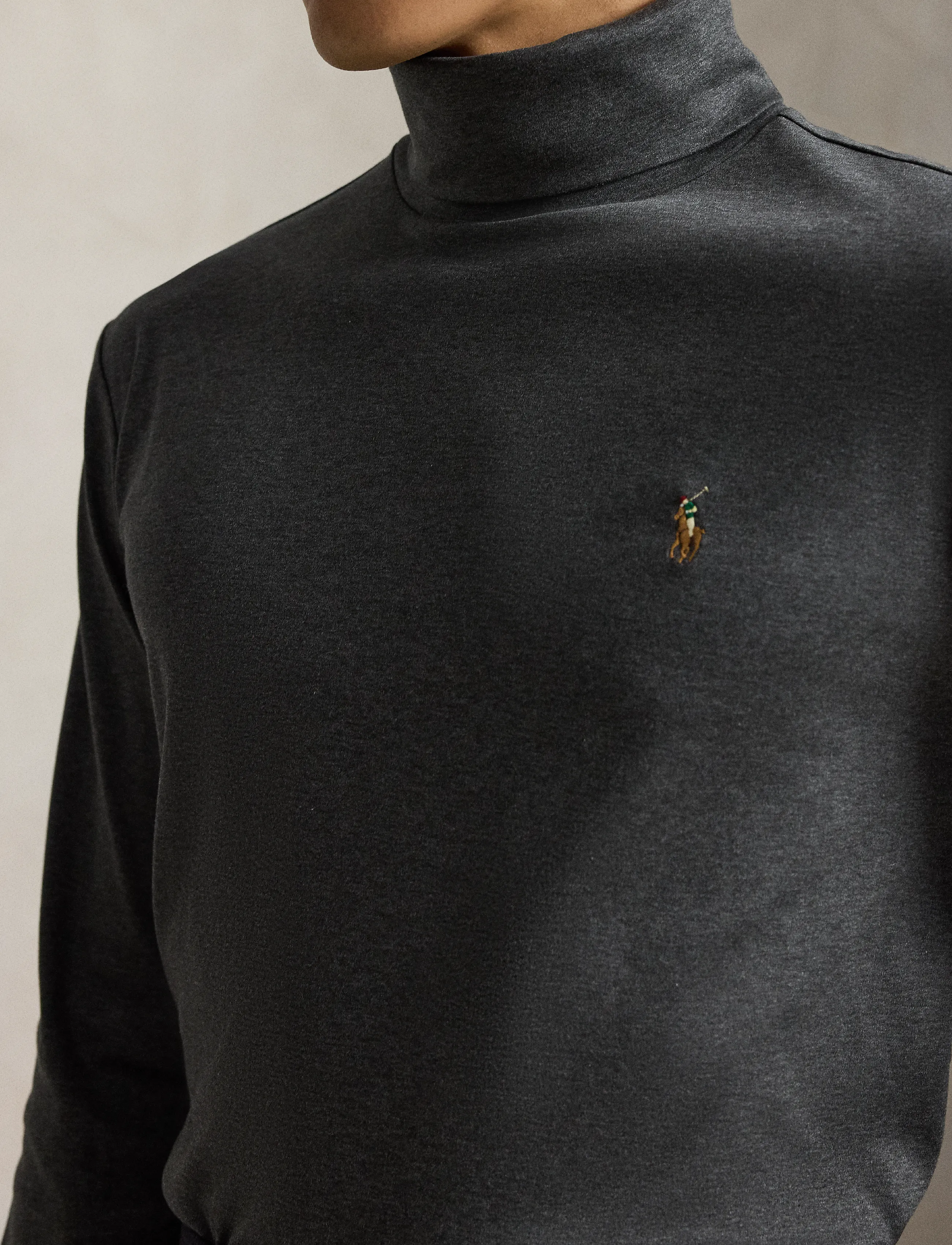 Polo Ralph Lauren - Soft Cotton Turtleneck - langärmelig - windsor heather - 5