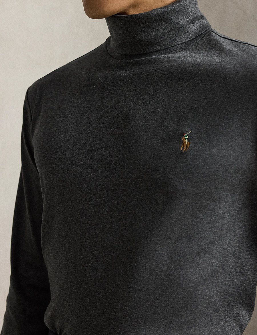 Polo Ralph Lauren - Soft Cotton Turtleneck - langärmelig - windsor heather - 5