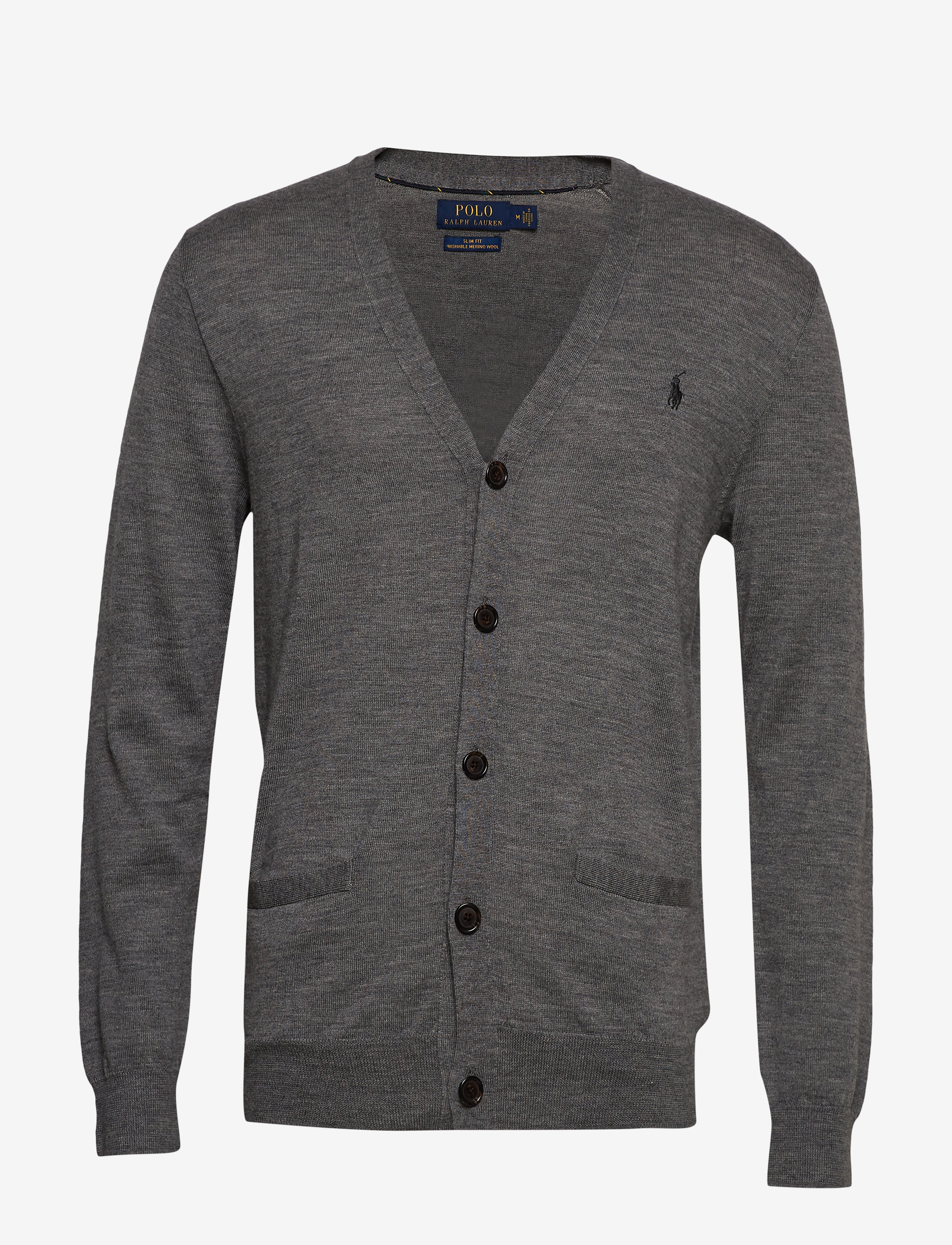 Polo Ralph Lauren - LS SF VN CRD-LONG SLEEVE-SWEATER - fawn grey heather - 0
