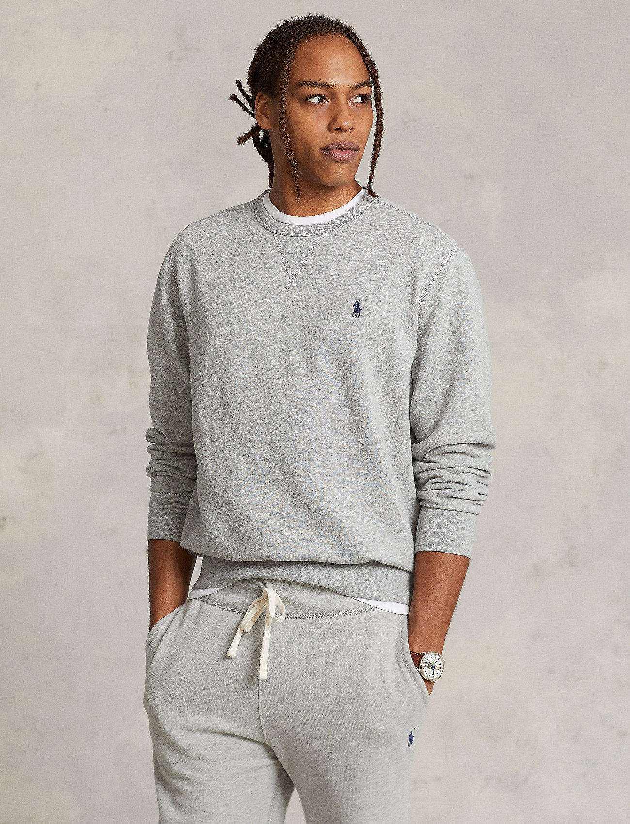 Polo Ralph Lauren - The RL Fleece Sweatshirt - shop by occasion - andover heather - 0
