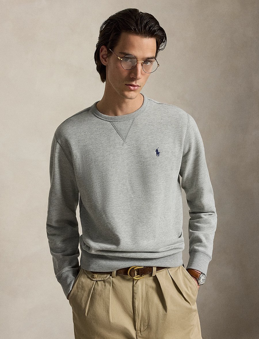 Polo Ralph Lauren - The RL Fleece Sweatshirt - shop by occasion - andover heather - 0