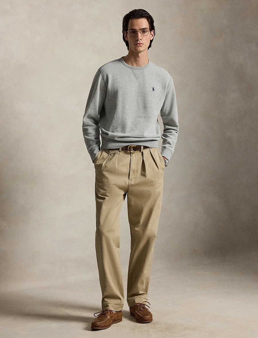 Polo Ralph Lauren - The RL Fleece Sweatshirt - shop by occasion - andover heather - 5