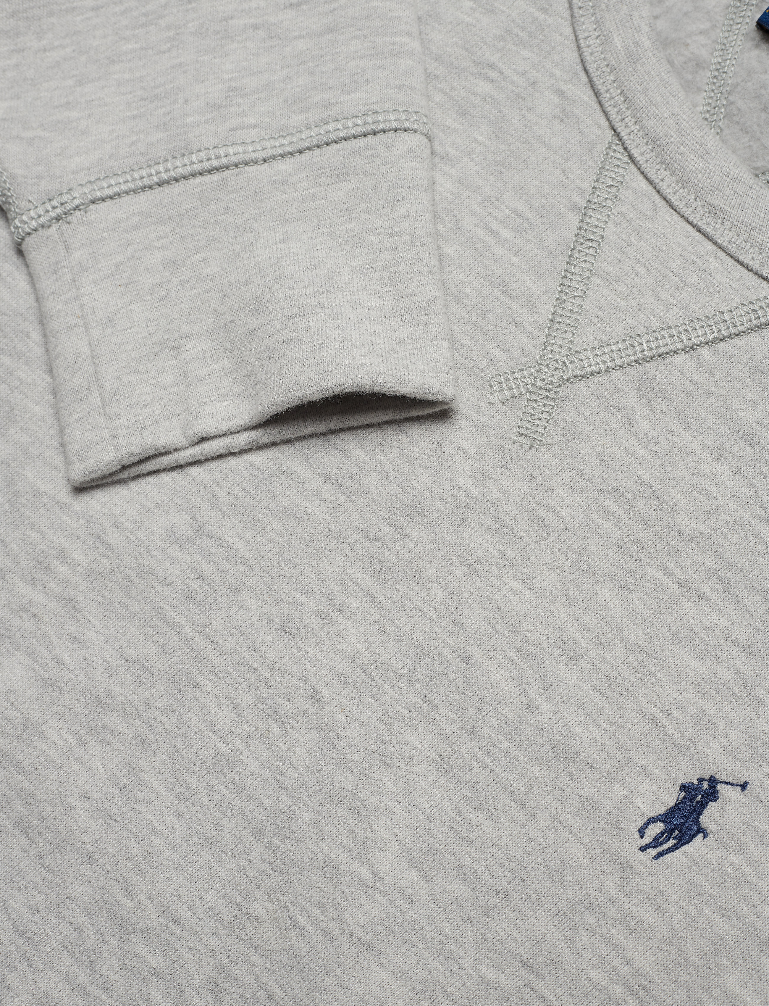 Polo Ralph Lauren - RL FLEECE-LSL-KNT - feriefavoritter - andover heather - 3