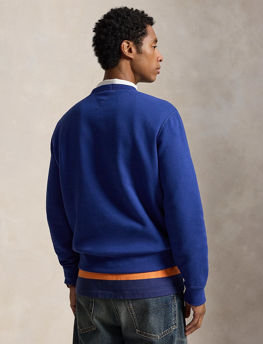 Polo Ralph Lauren - The RL Fleece Sweatshirt - shop by occasion - blue yacht - 3