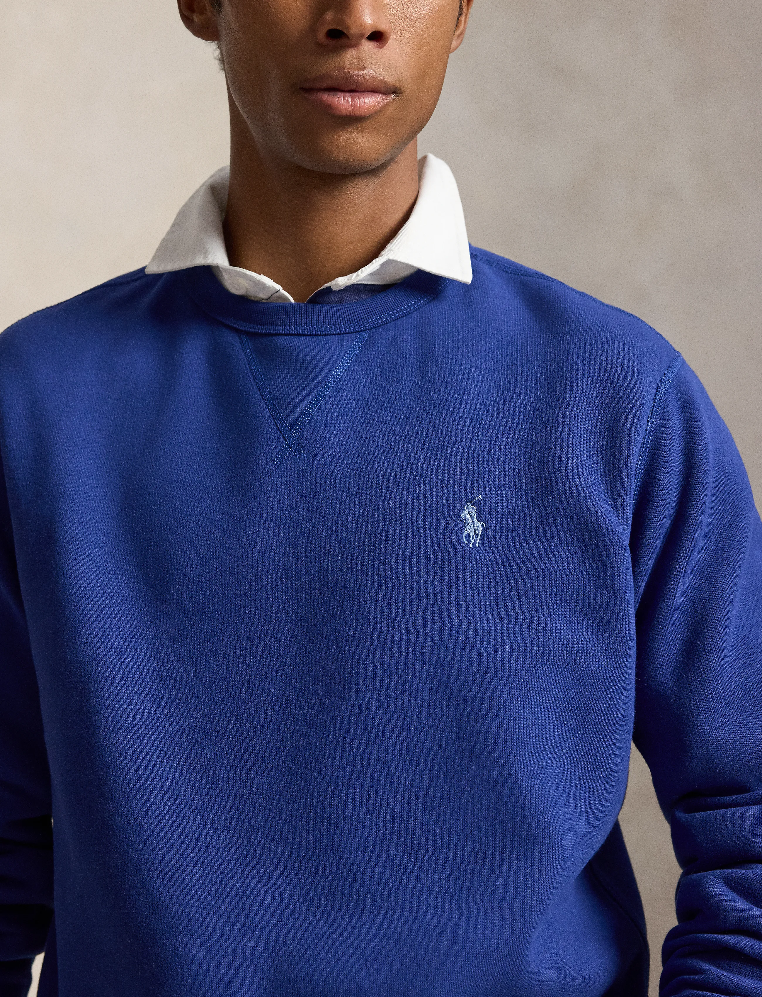 Polo Ralph Lauren - The RL Fleece Sweatshirt - sweatshirts - blue yacht - 4