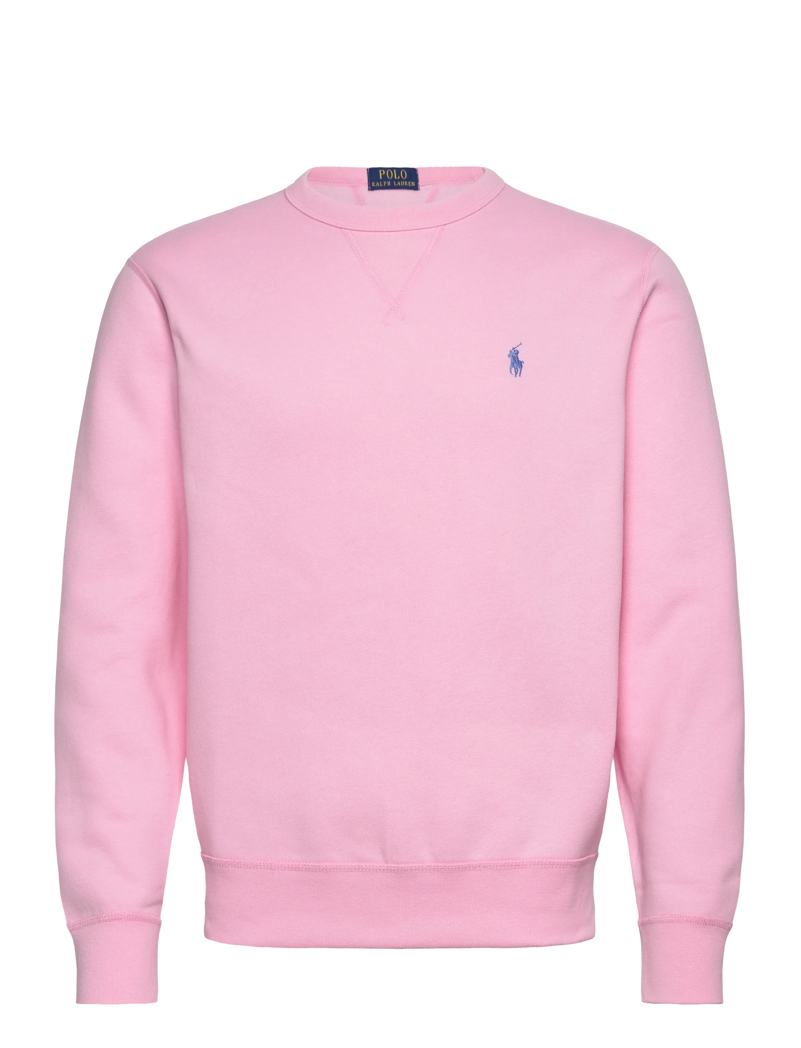 Polo Ralph Lauren RL FLEECE-LSL-KNT - Tøj - CARMEL PINK/C7349 / pink/rose