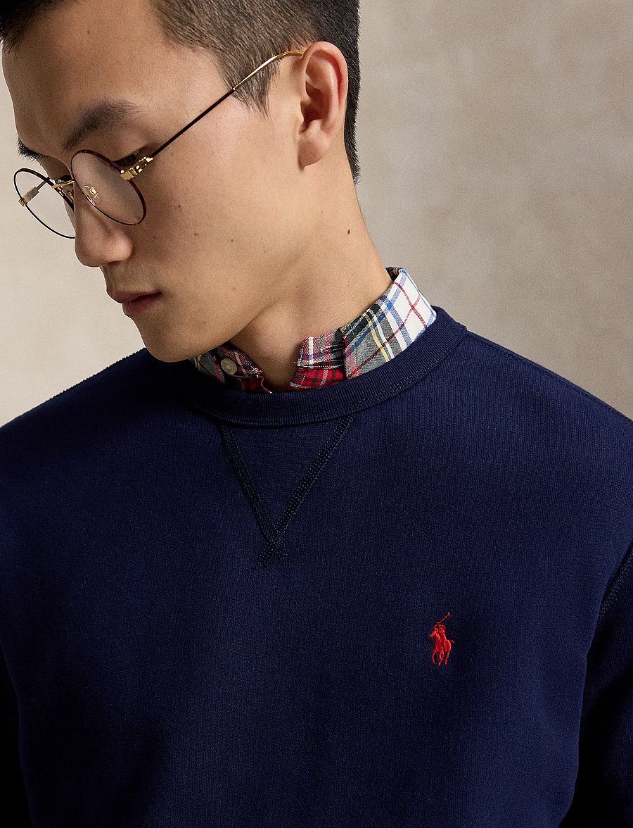 Polo Ralph Lauren - The RL Fleece Sweatshirt - shop by occasion - cruise navy - 2