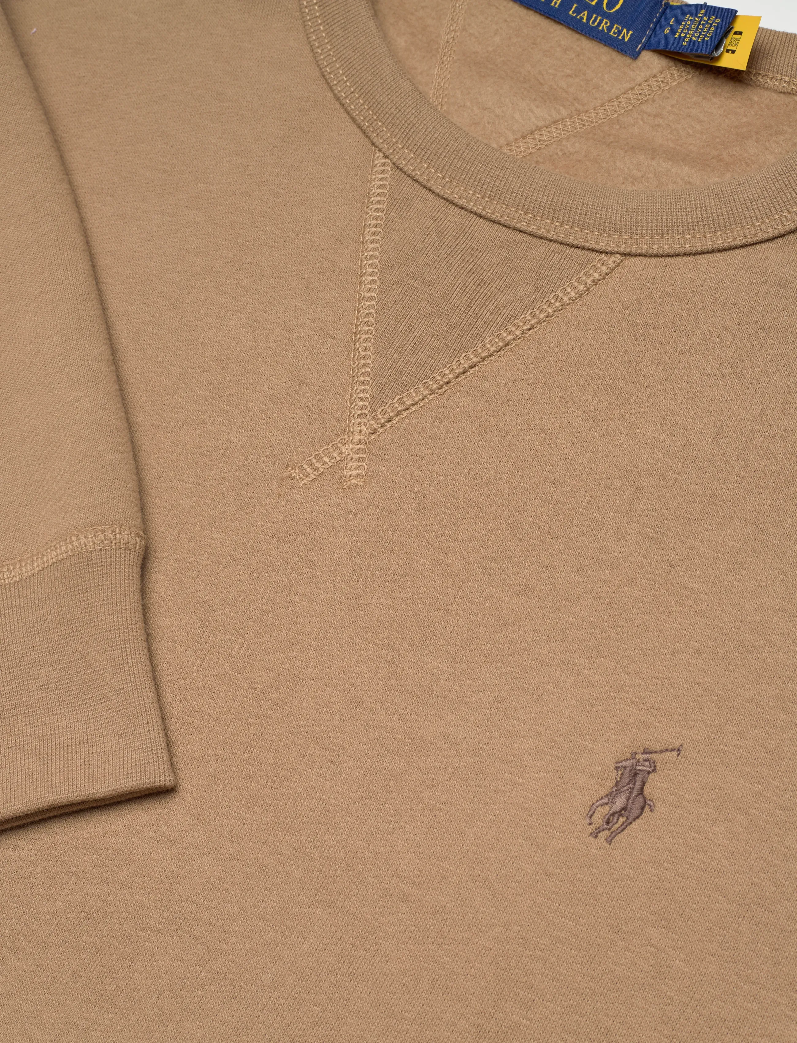 Polo Ralph Lauren - RL FLEECE-LSL-KNT - shop efter anledning - new tan - 2