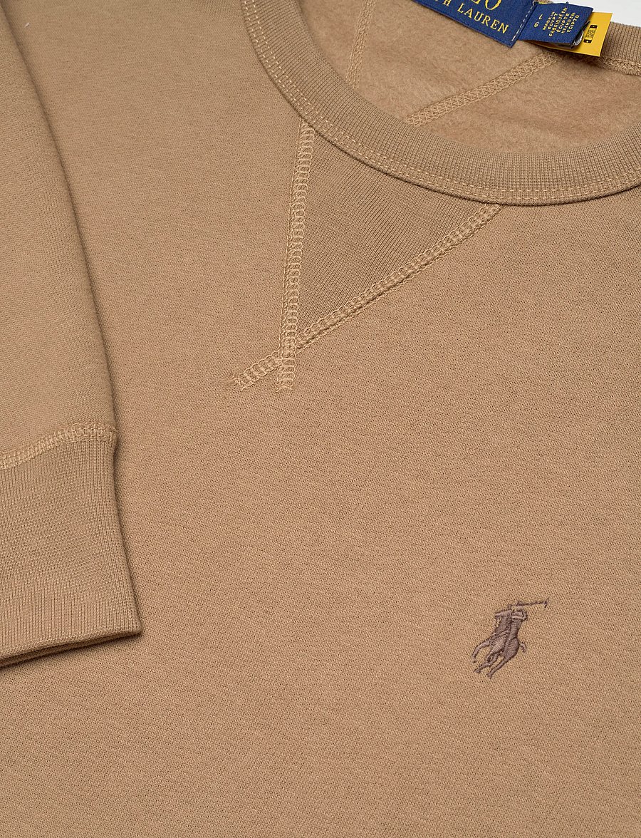 Polo Ralph Lauren - The RL Fleece Sweatshirt - shop by occasion - new tan - 2