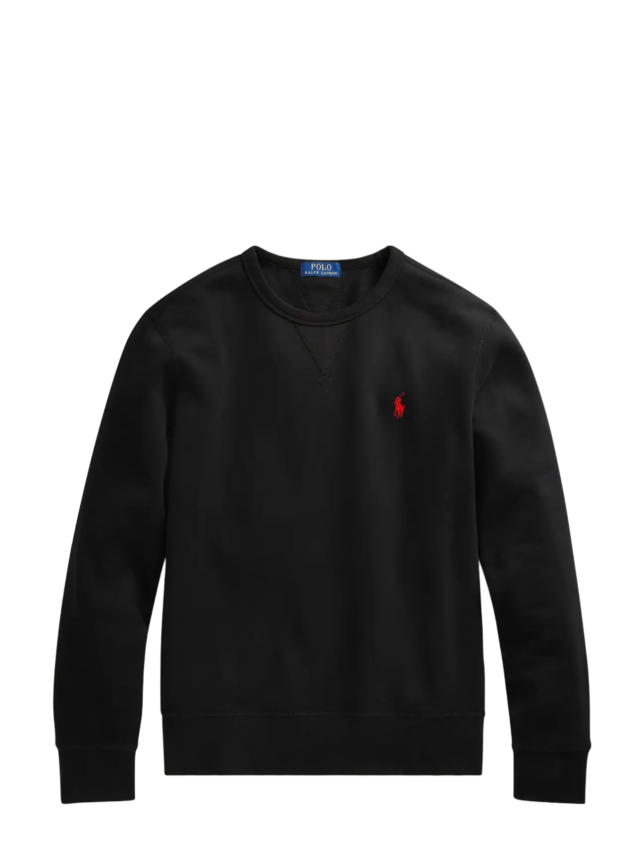 Polo Ralph Lauren RL FLEECE-LSL-KNT - Kleidung - POLO BLACK / black