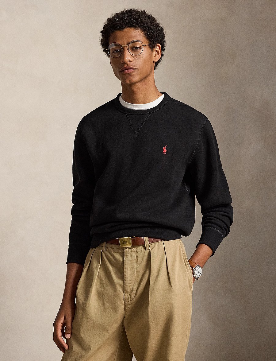 Polo Ralph Lauren - The RL Fleece Sweatshirt - shop by occasion - polo black - 4